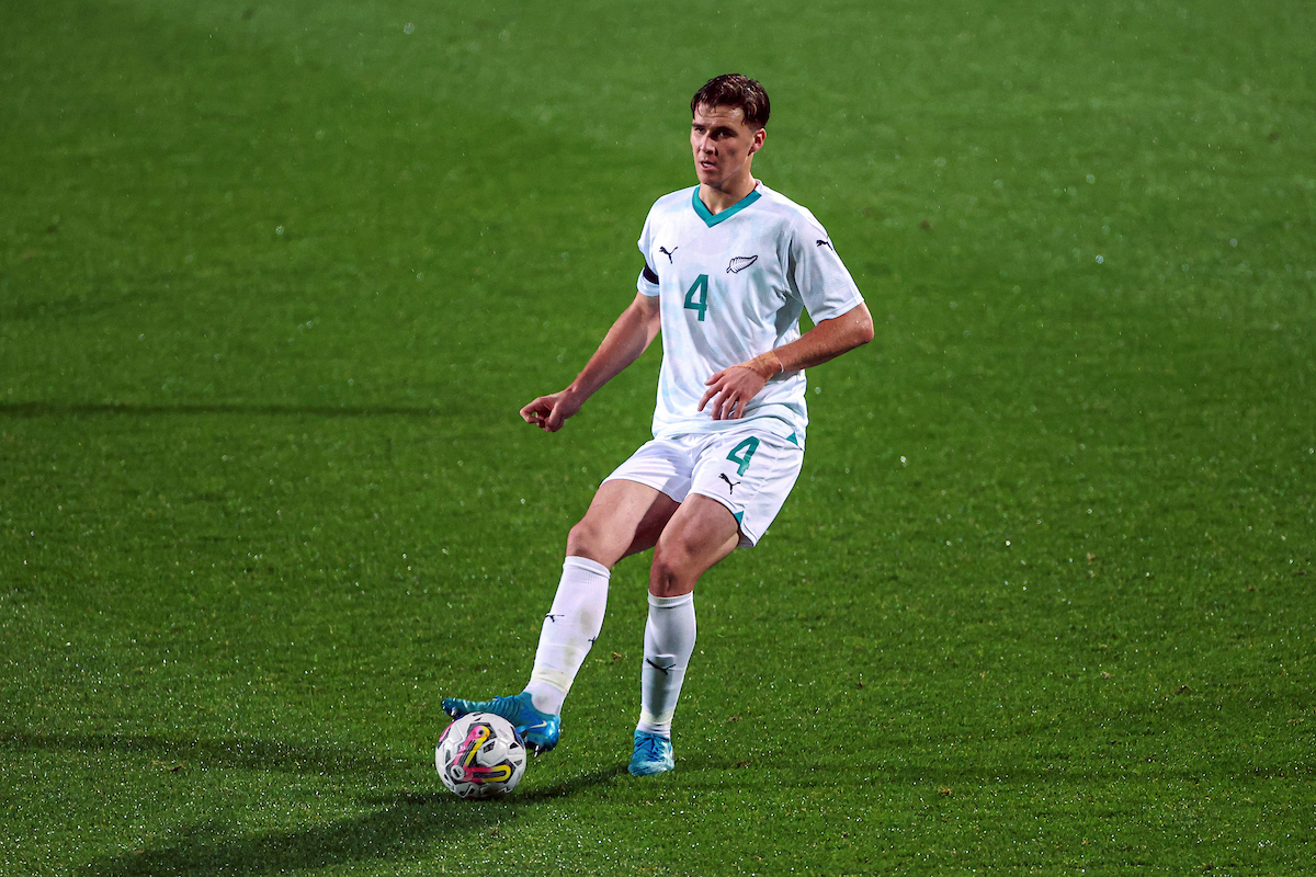 New Zealand's Tyler Bindon in action against Malaysia. Photo / Photosport
