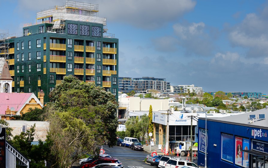The Greenhouse in Ponsonby by Ockham Residential is an example of what has been possible to build elsewhere in the city so far. Photo / Supplied