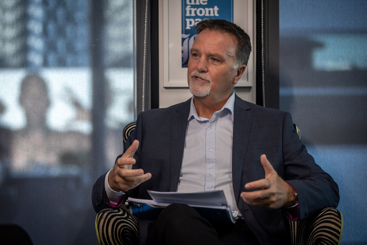 NZME chief executive Michael Boggs. Photo / Michael Craig