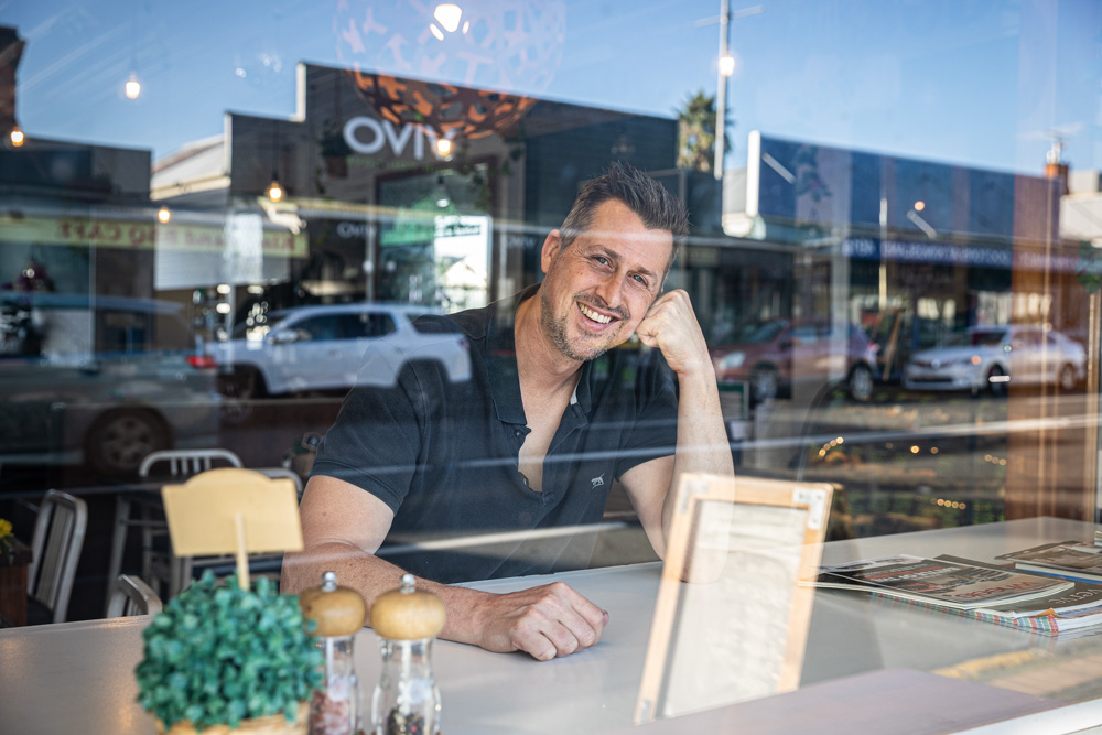 Kingsland Social chef and owner Phil Clark is sidelined from service while he recovers from a life-threatening infection that began as a small cut on his thumb. Photo / Jason Dorday