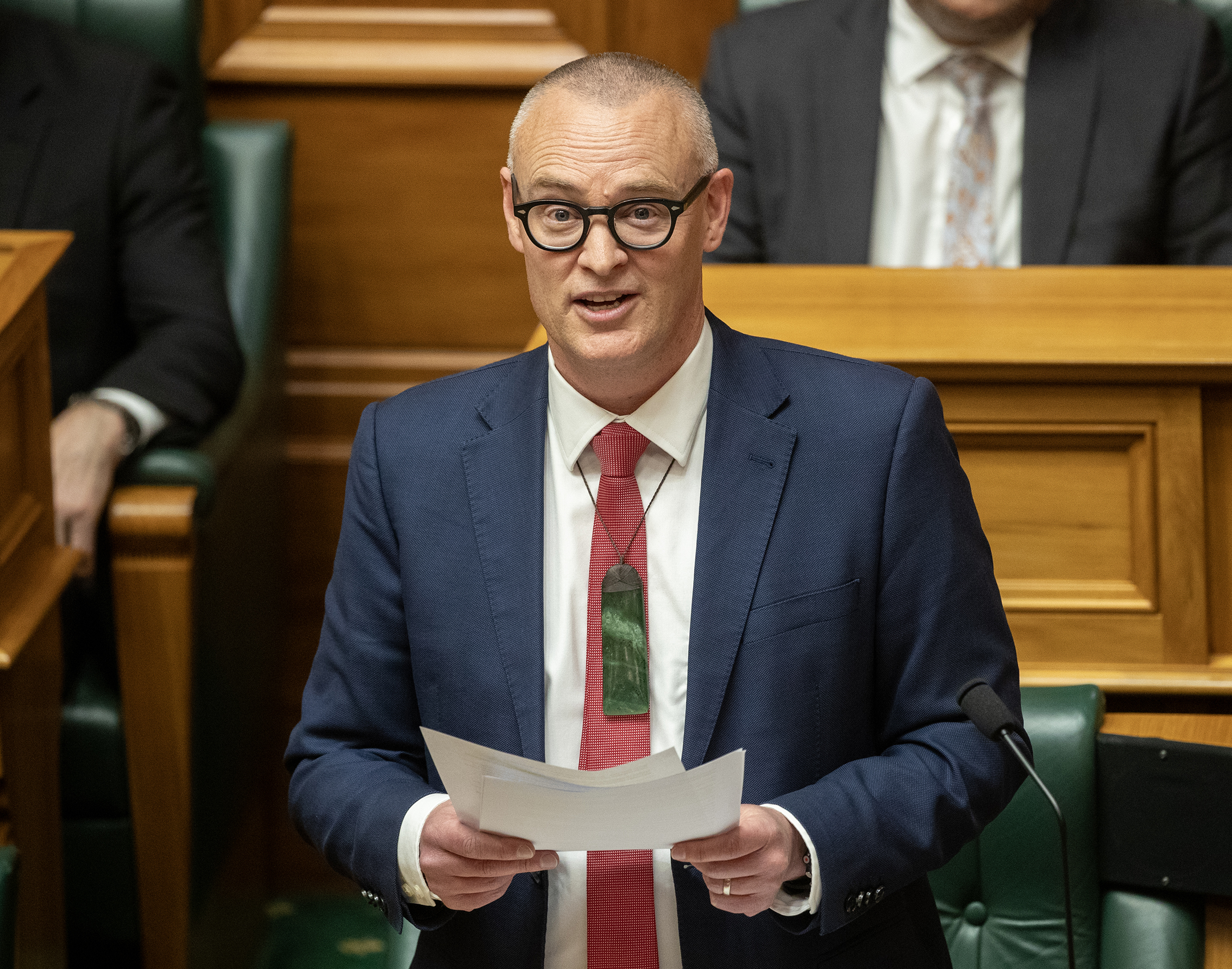 Former Cabinet minister David Clark warned of threats to New Zealand's democracy. Photo / Mark Mitchell