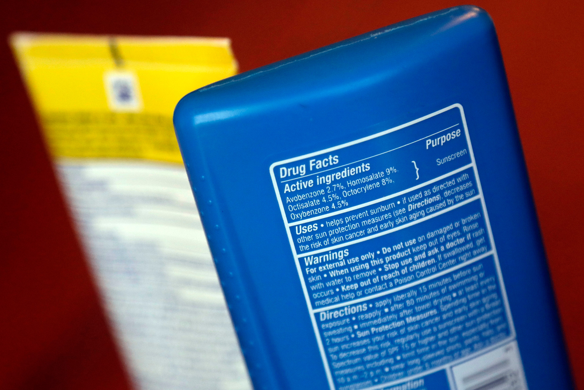 The law defines reef-toxic sunscreen as containing any one of 10 chemicals, including oxybenzone, and states that other chemicals may also be banned. Photo / AP