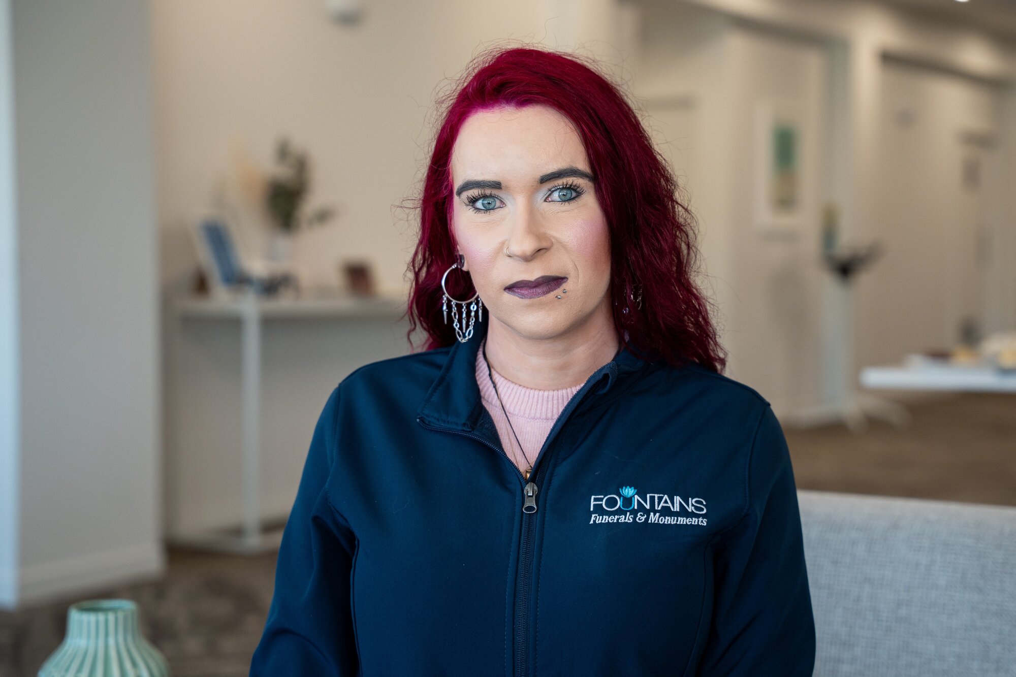 Embalmer Mary Shilling, of Fountain Funerals in Papakura, has worked in the funeral industry for 13 years. Photo / Alyse Wright
