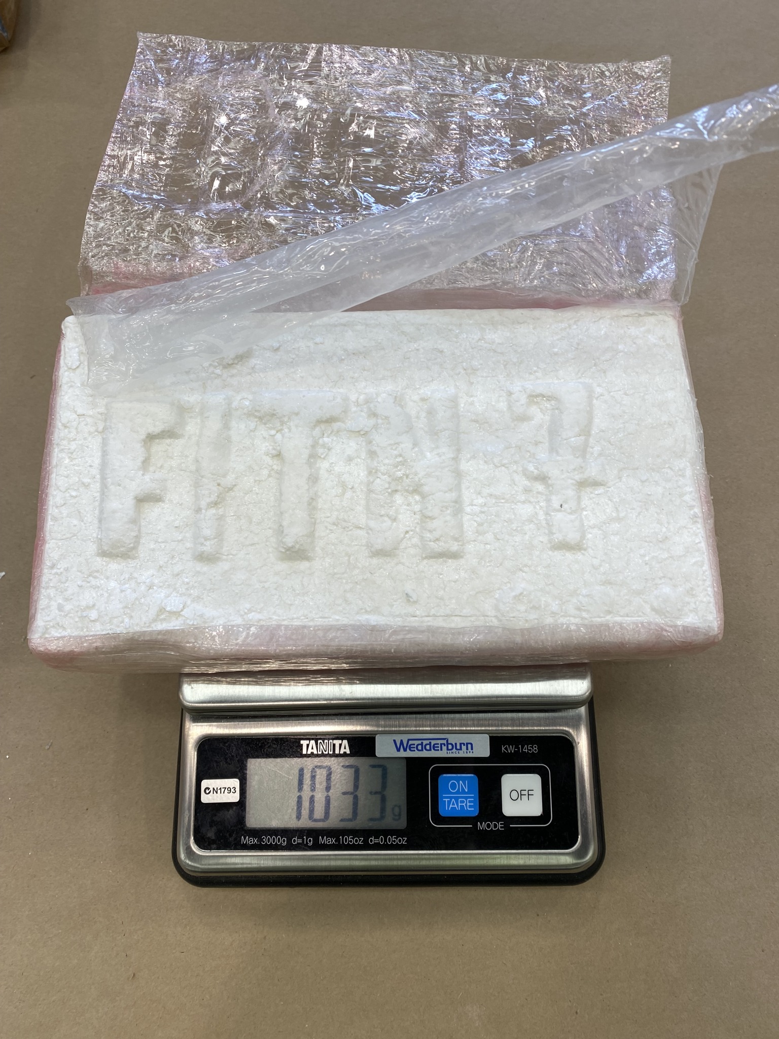 The 140kg of cocaine seized prevented 1.4 million doses of cocaine getting into the community. Photo / NZ Police