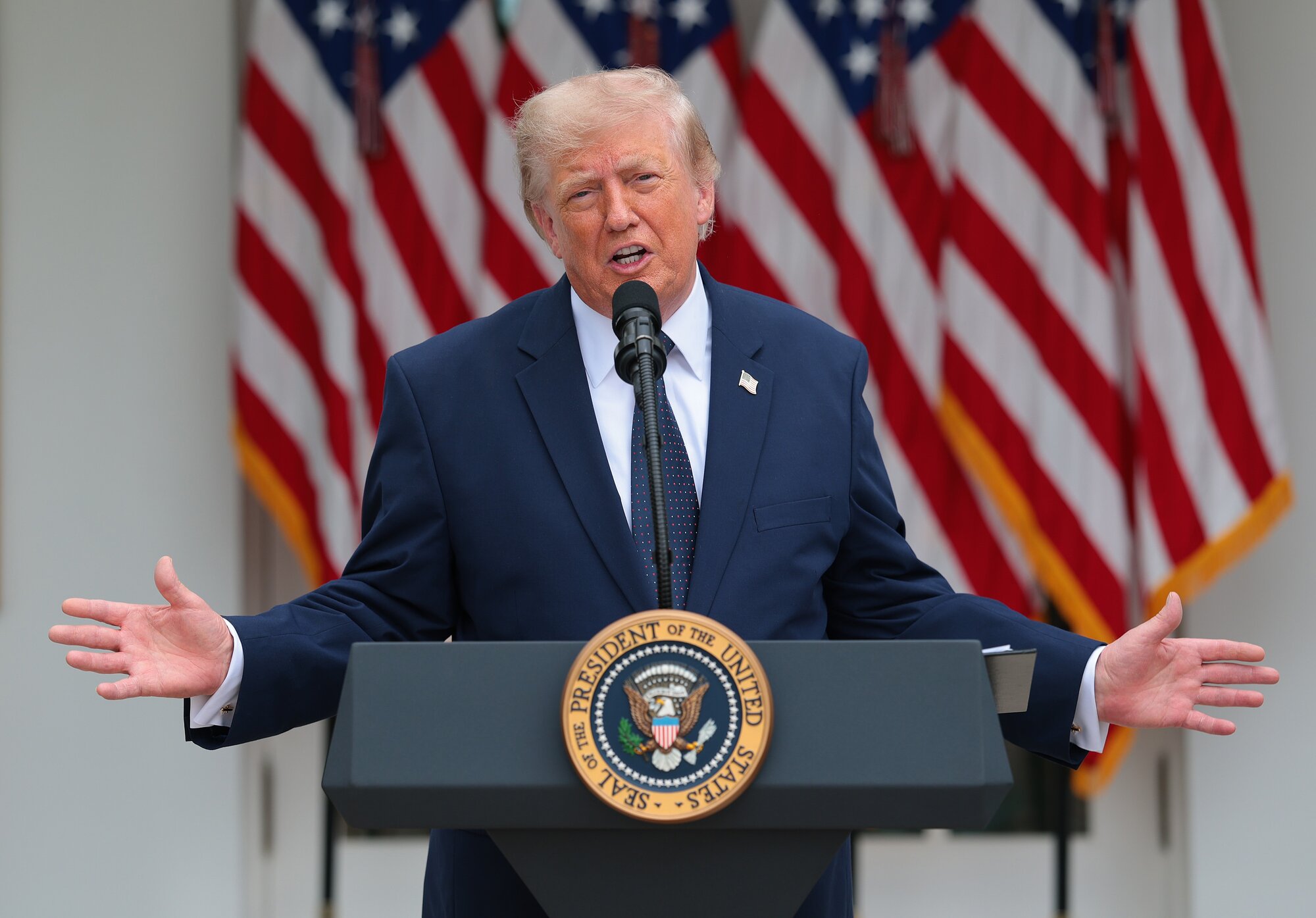 The $6.8m payment ends Trump's appeal over the May 2023 civil verdict. Photo / Getty Images