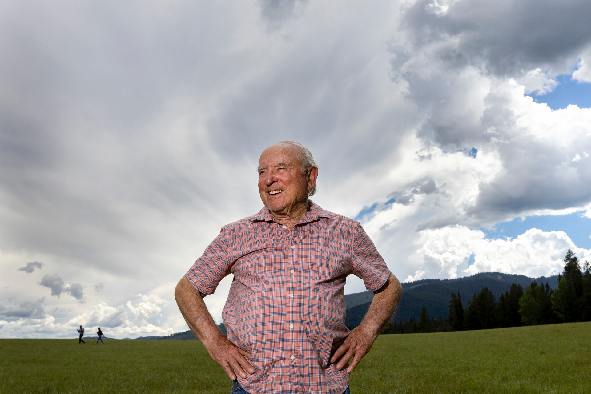 Yvon Chouinard, the founder of the outdoor apparel maker Patagonia, in Wyoming on August 12, 2022. Photo / Natalie Behring, The New York Times