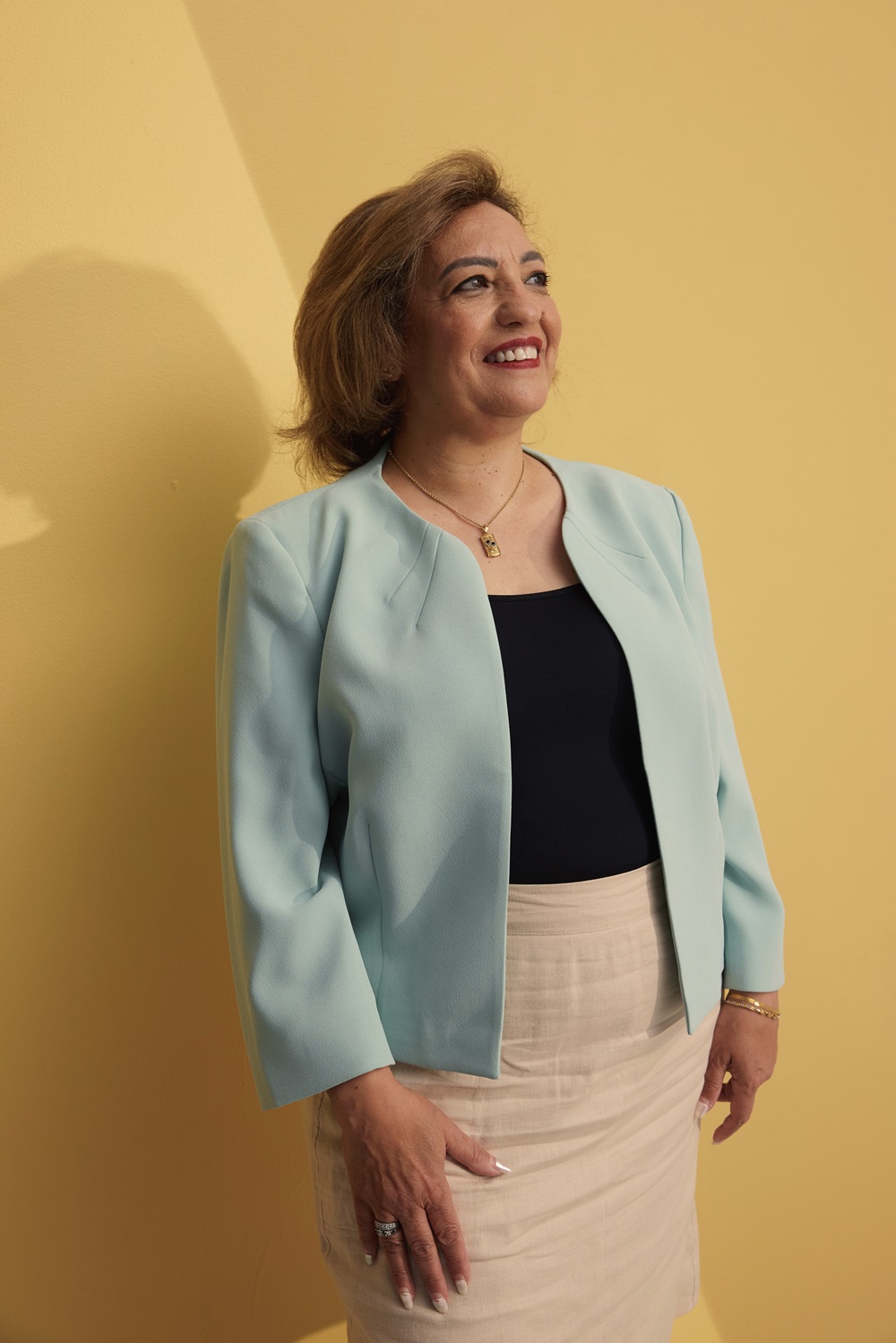 “I feel [the show is] a very reflective image of my life and other people’s lives, especially immigrants,” says Sherin Darwish. Photo / Matt Hurley