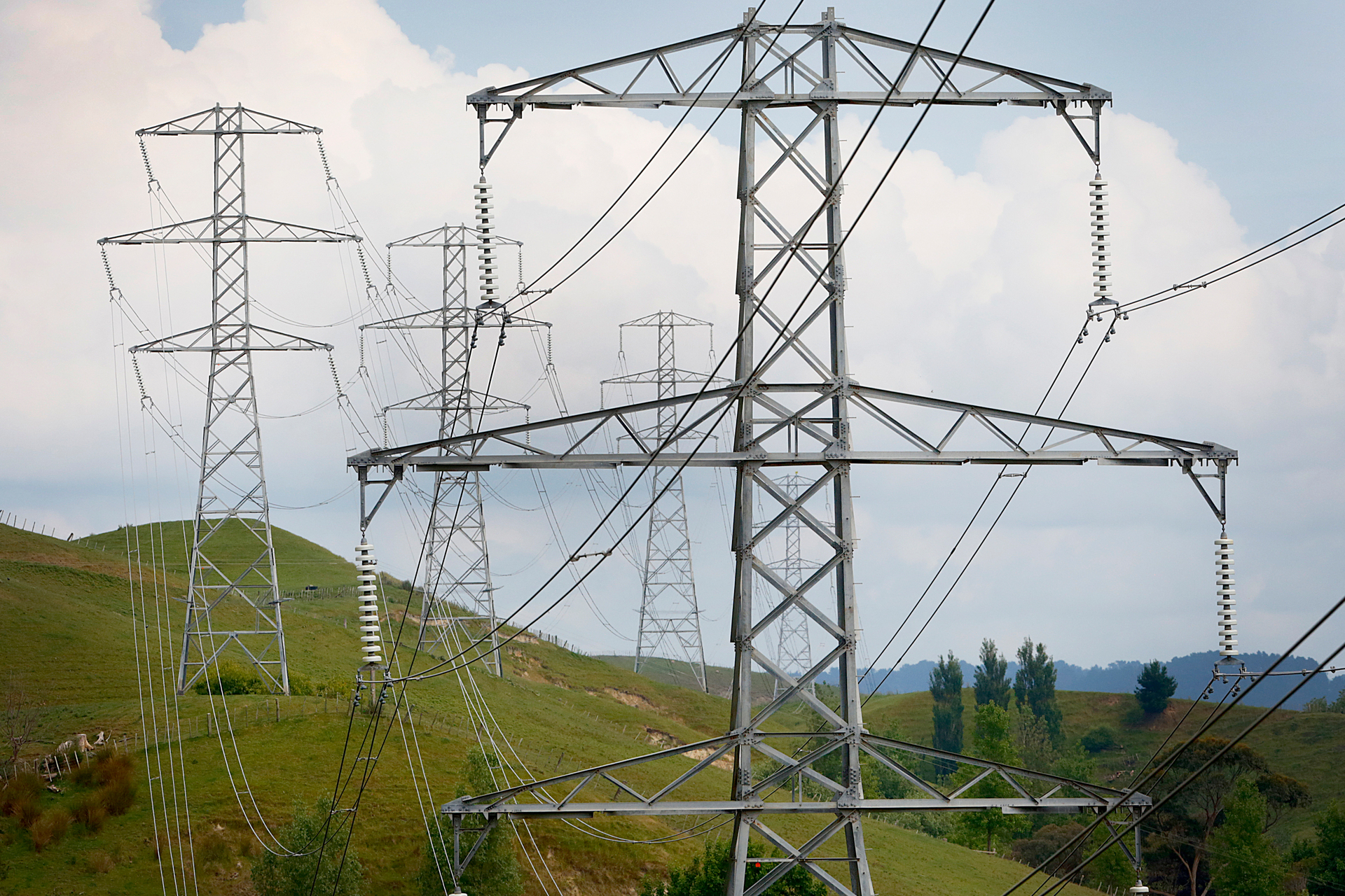 Electricity travels through a national grid already separated from generation and retail, underscoring the market’s existing structure. Photo / Bevan Conley
