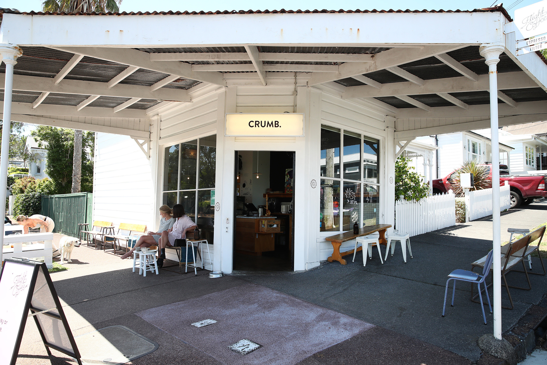 Crumb Cafe in Grey Lynn, Auckland. Photo / Fiona Goodall, Getty Images