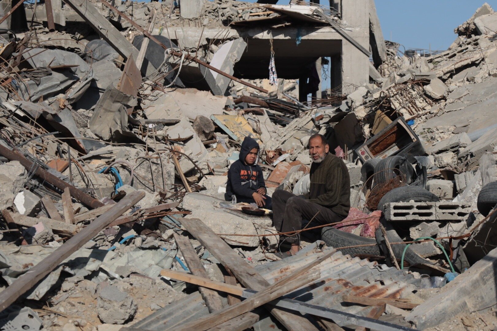 Almost all Gazans have been displaced by the war that began after Hamas’ attack on southern Israel on October 7, 2023. Photo / Getty Images
