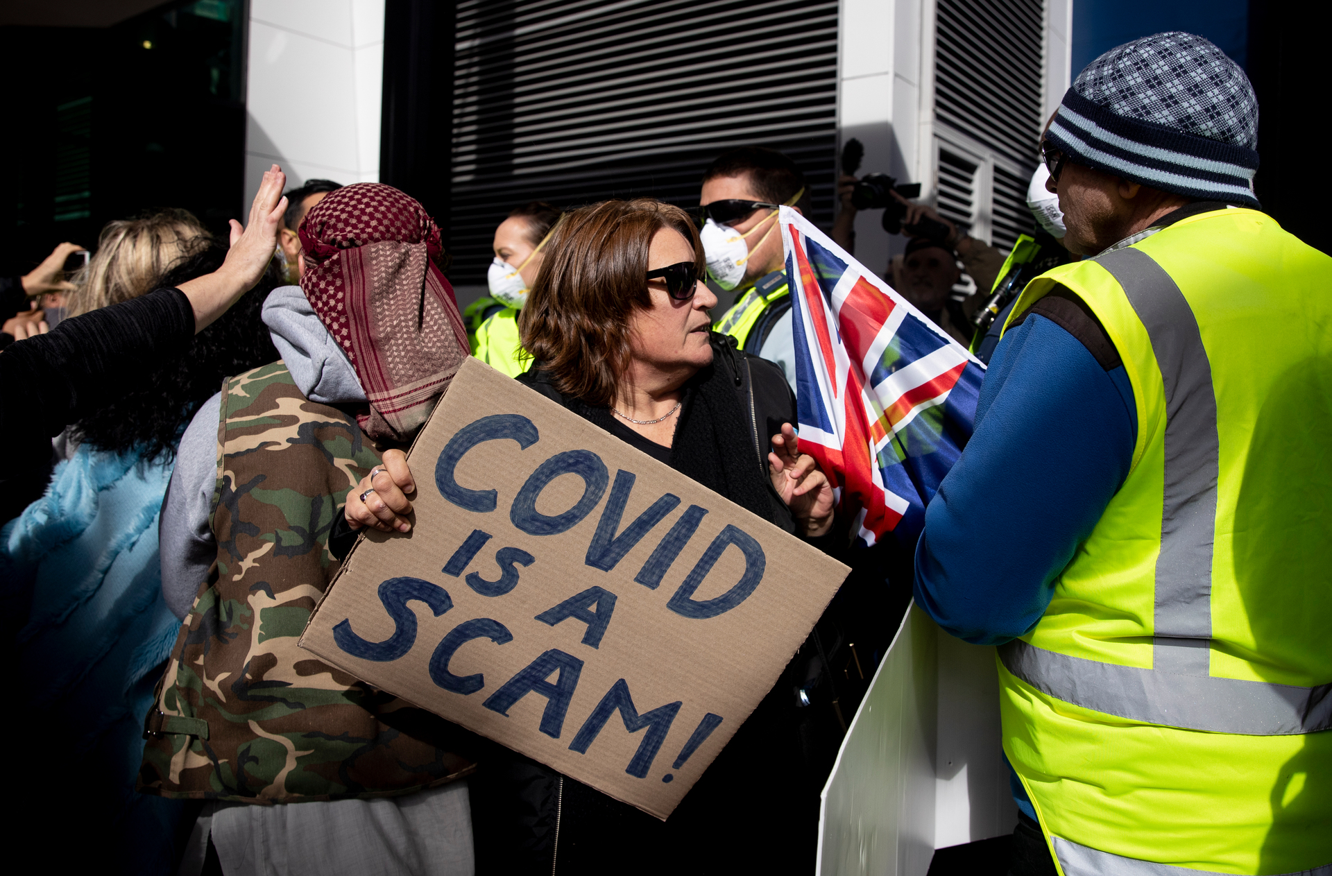 The Covid-19 pandemic had a massive influence on conspiratorial thinking. Photo / Dean Purcell