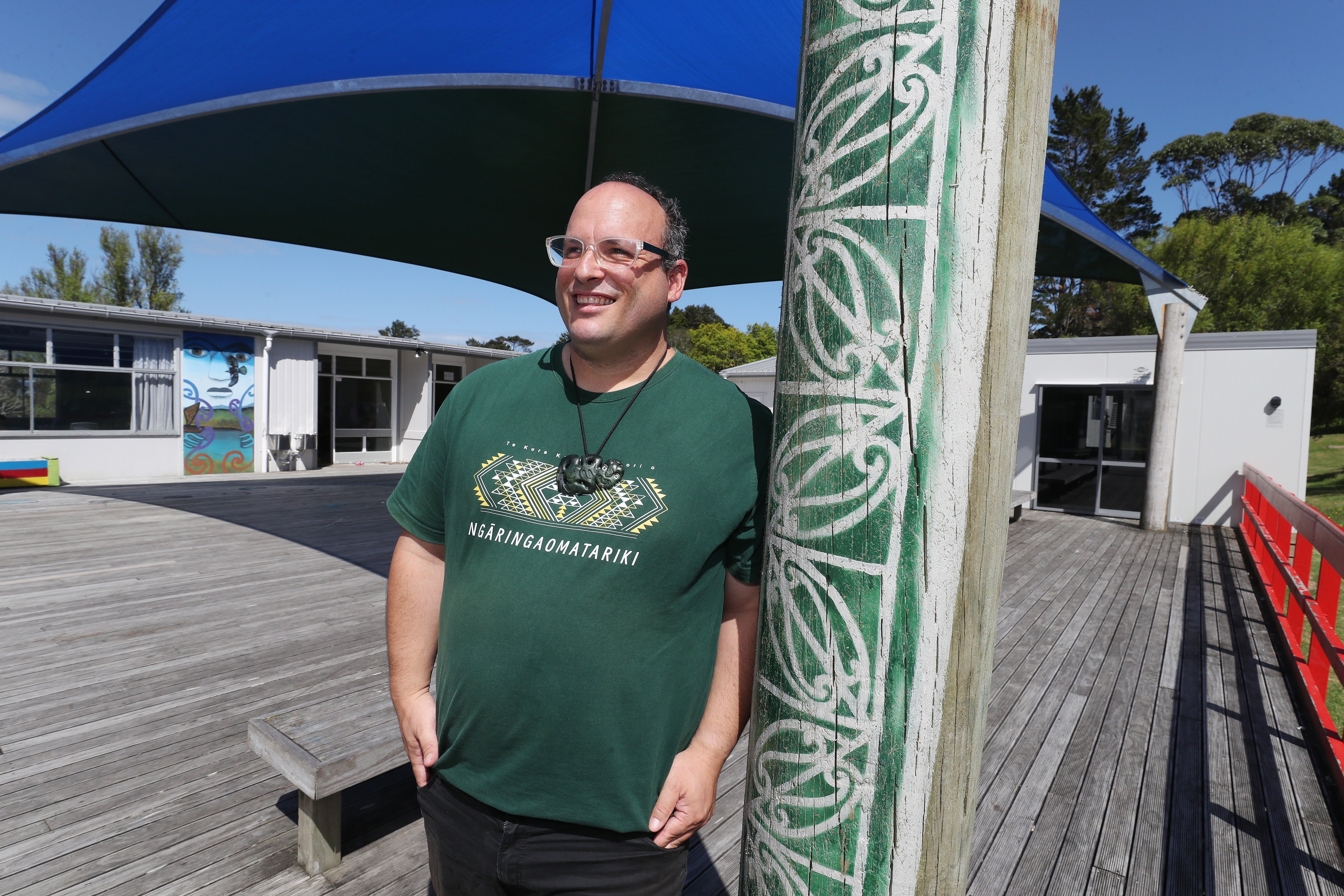 Te Uri o Hau Settlment Trust Chairman Reno Skipper Photo / Michael Cunningham