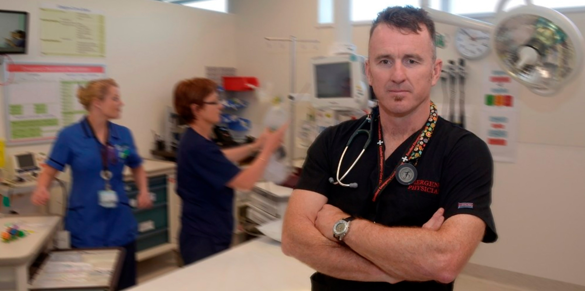 Top emergency doctor John Bonning. Photo / Supplied