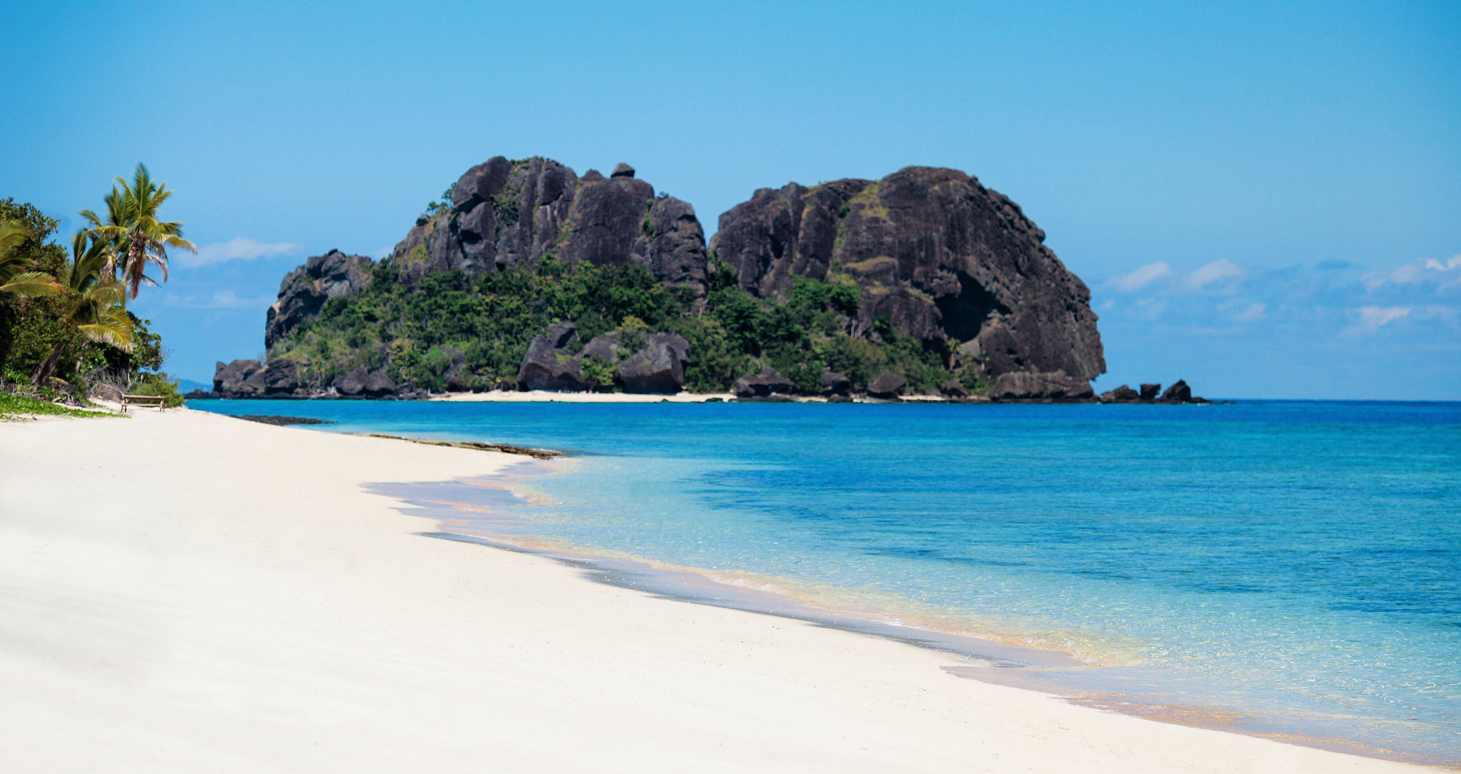 Fiji's Vomo Island is an idyllic romantic getaway, with the option for a picnic for two on a private island. Photo / Supplied