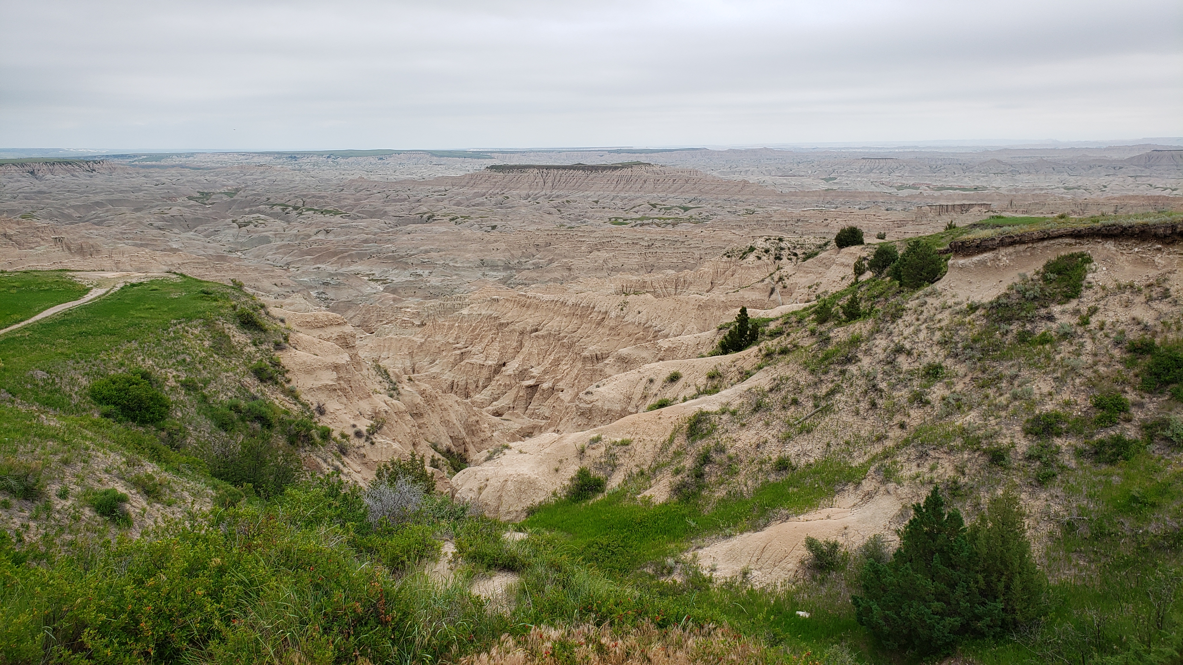 The stunning Badlands of South Dakota. Photo / Simon & Susan Veness