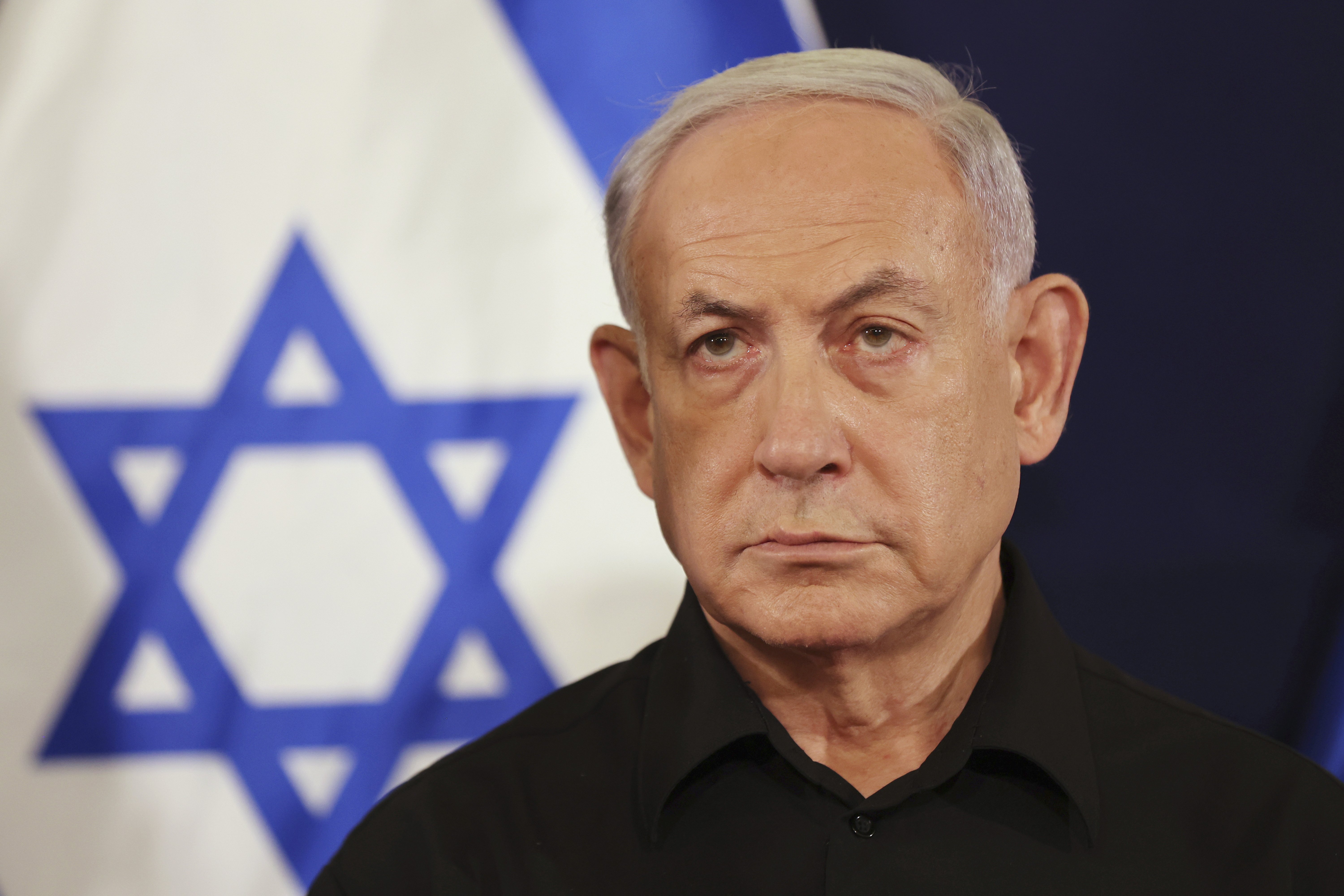 Israeli prime minister Benjamin Netanyahu said that he had heard stories of sexual abuse at a meeting with hostages. Photo / AP
