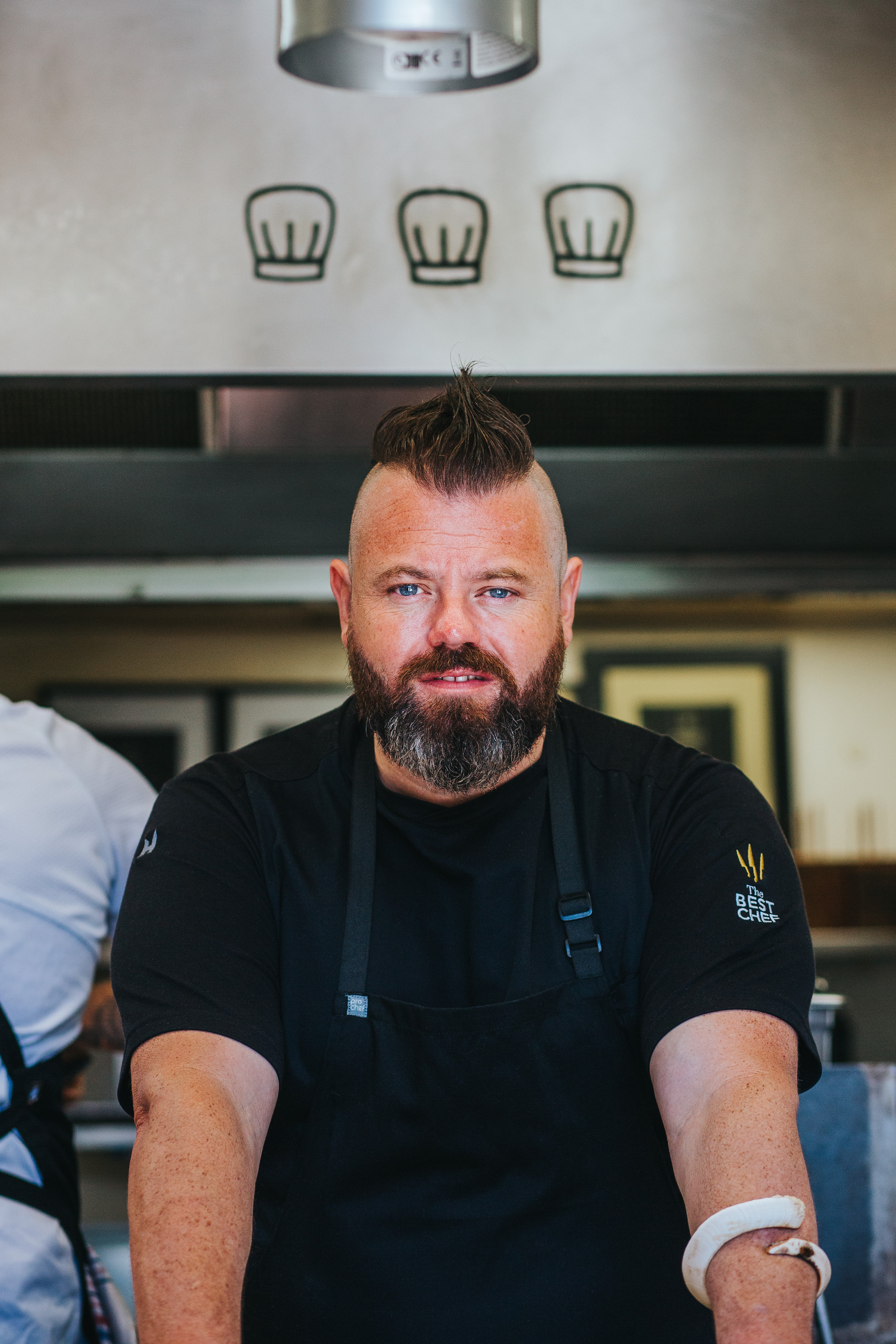 It’s been an incredible year for chef Vaughan Mabee, who is sporting a new mohawk and a refreshed outlook. Photo / Sam Stewart