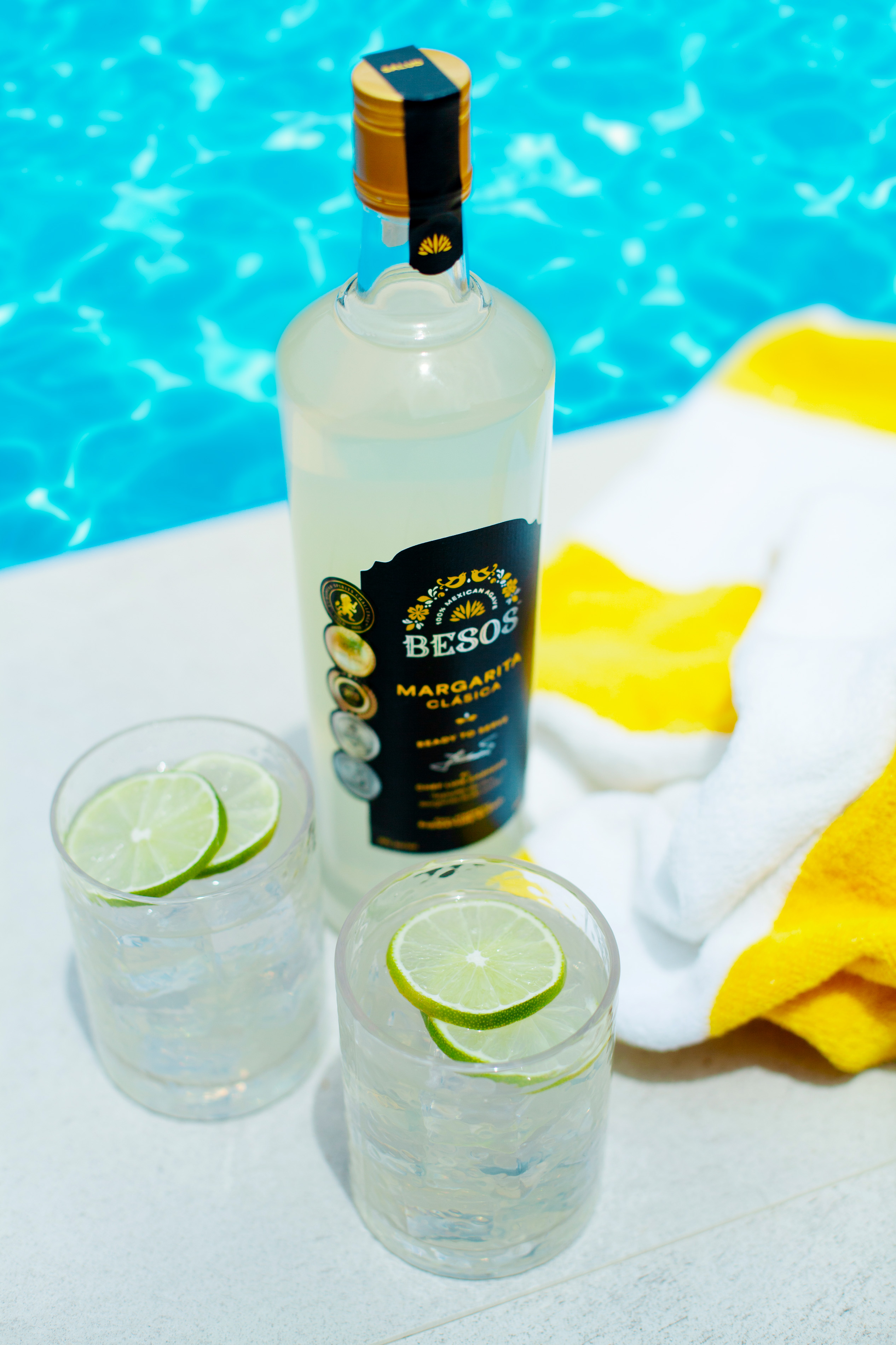 The ready-to-serve margarita from Besos is made with 100 per cent blue agave from Jalisco, Mexico.