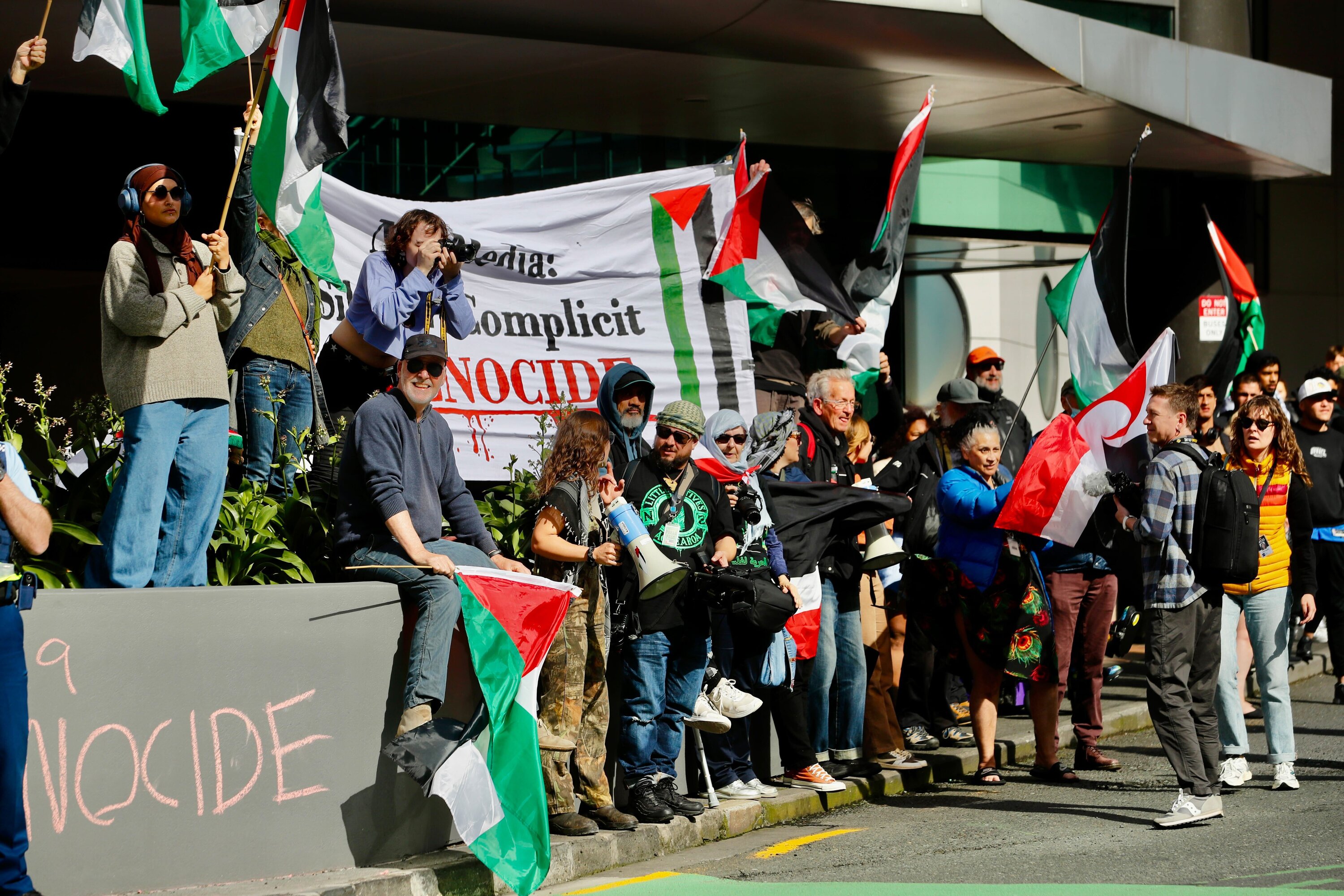 The death of Yahya Sinwar may expand support for Gaza's plight, experts suggest. Photo / Dean Purcell