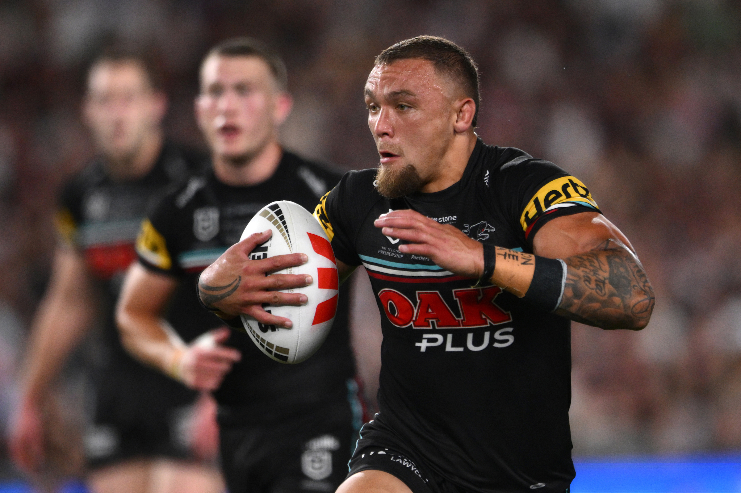 James Fisher-Harris of the Panthers during the NRL Grand Final. Photo / Photosport