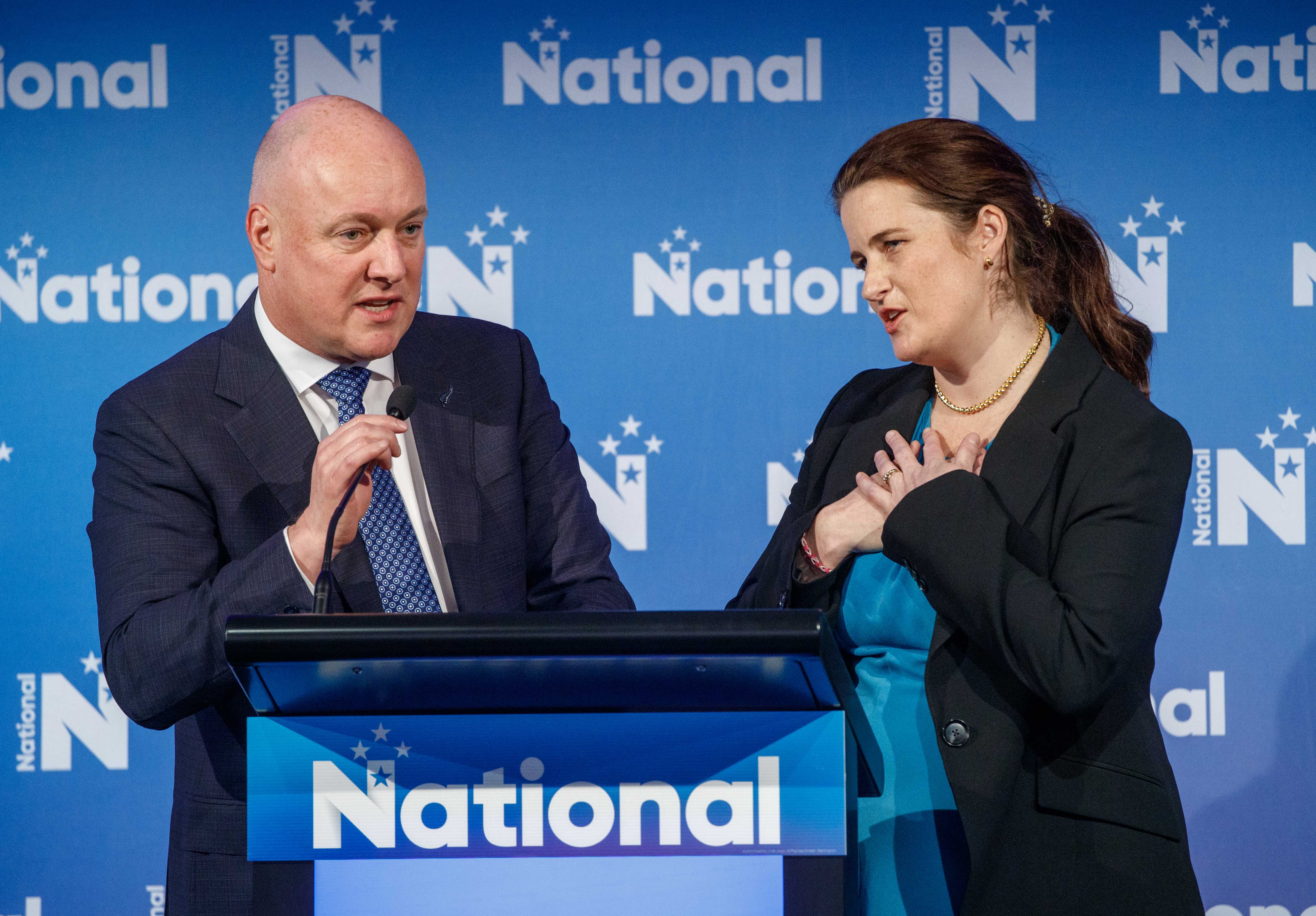 Prime Minister Christopher Luxon and Finance Minister Nicola Willis. Photo / Mark Mitchell  