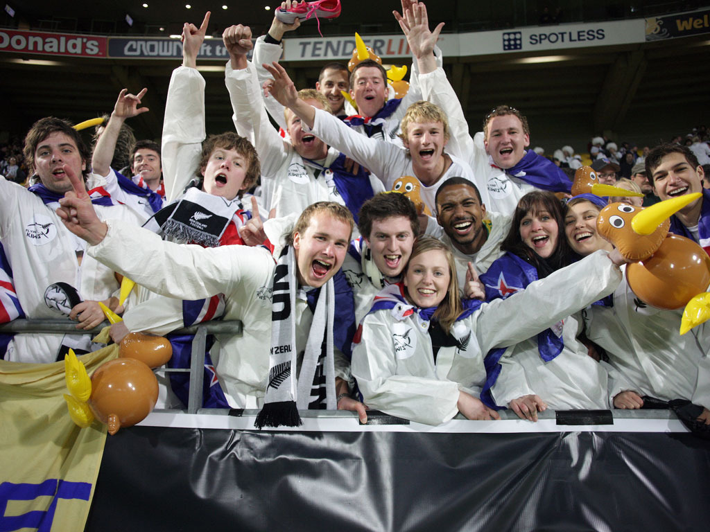 All Whites fans. Photo / Photosport.co.nz