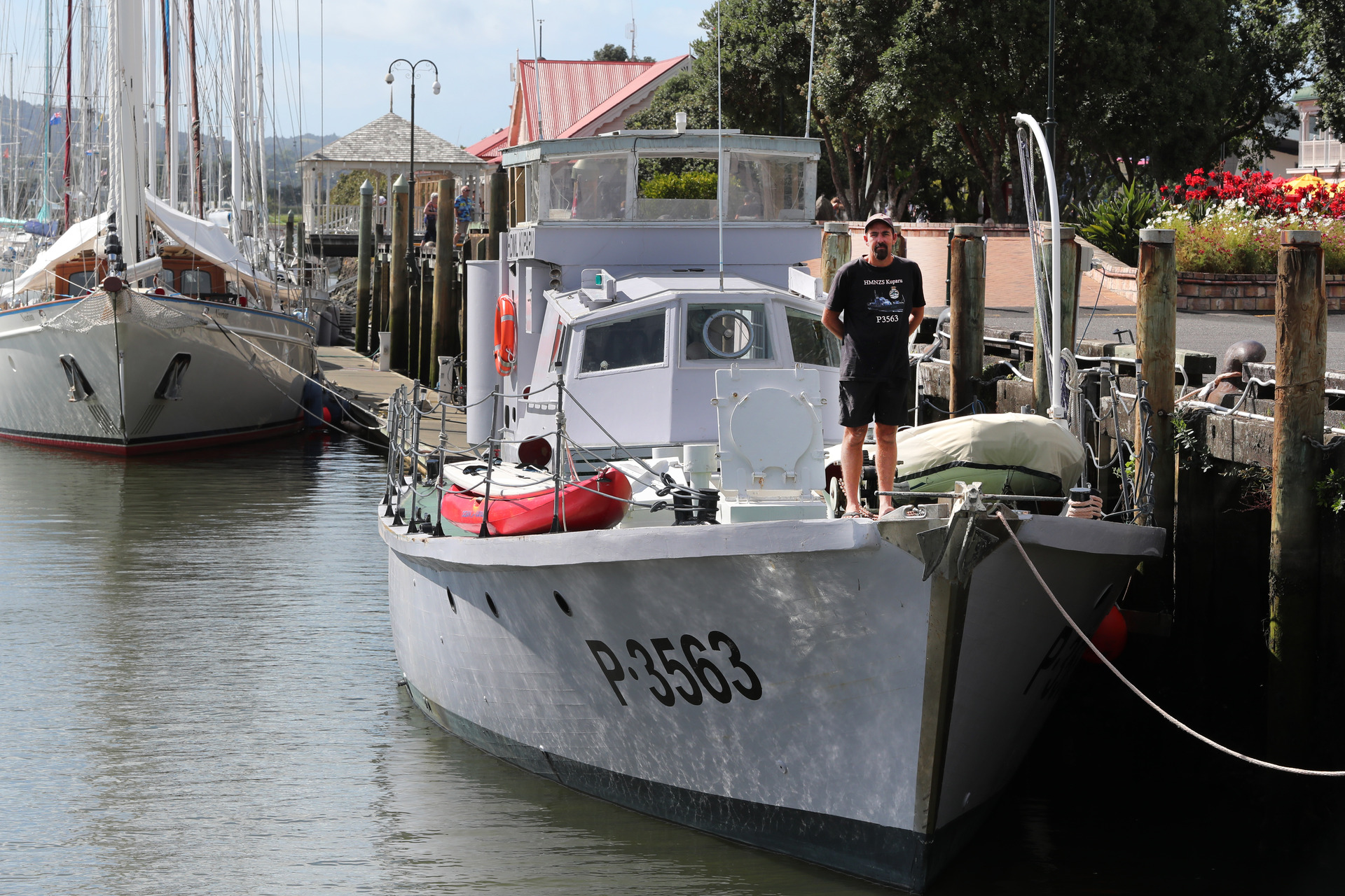 HDML Kuparu is a former Navy patrol boat from World War II. Photo/John Stone