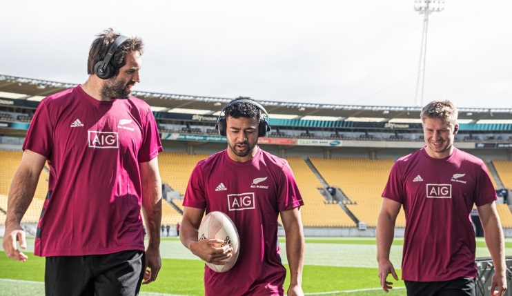 Headphone-maker Nura becomes NZ Rugby's second deal that includes a multi-million dollar equity stake. Photo / NZ Rugby