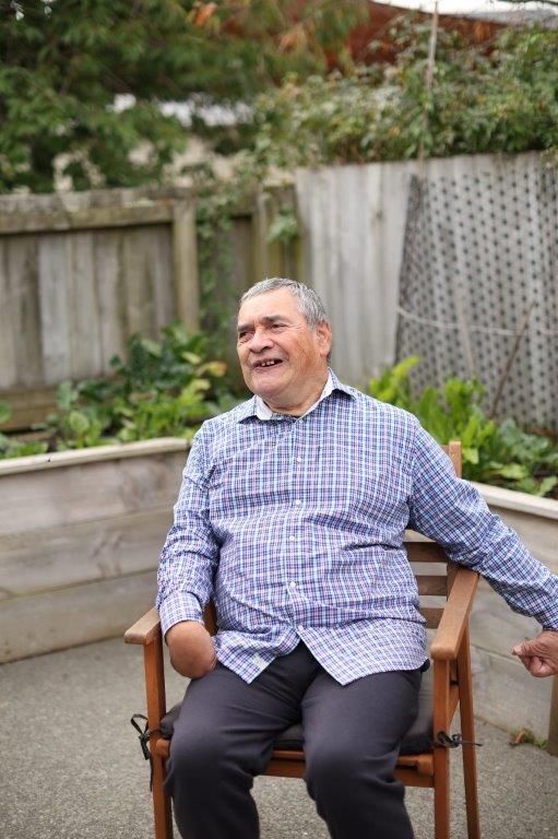 Pukeora survivor Gary Williams was the first survivor to speak at the apology event at Parliament. Photo / Supplied