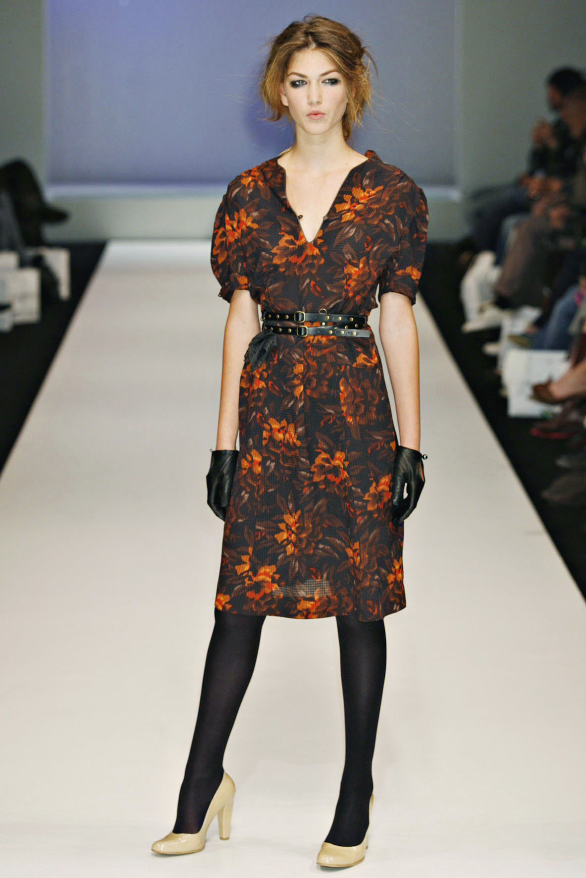 Australian model Tallulah Morton at the Stop Your Sobbing show at NZFW, 2005. Photo / Getty Images