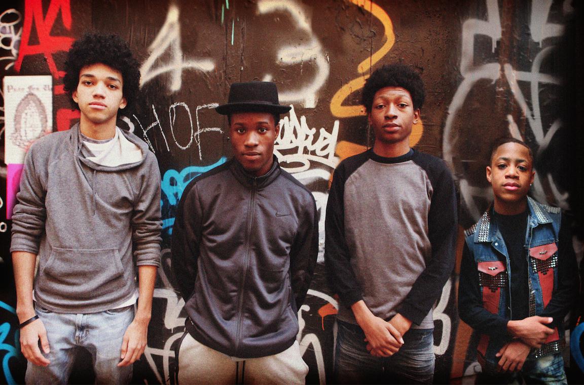 The cast of Baz Luhrmann's TV series 'The Get Down', streaming on Netflix.