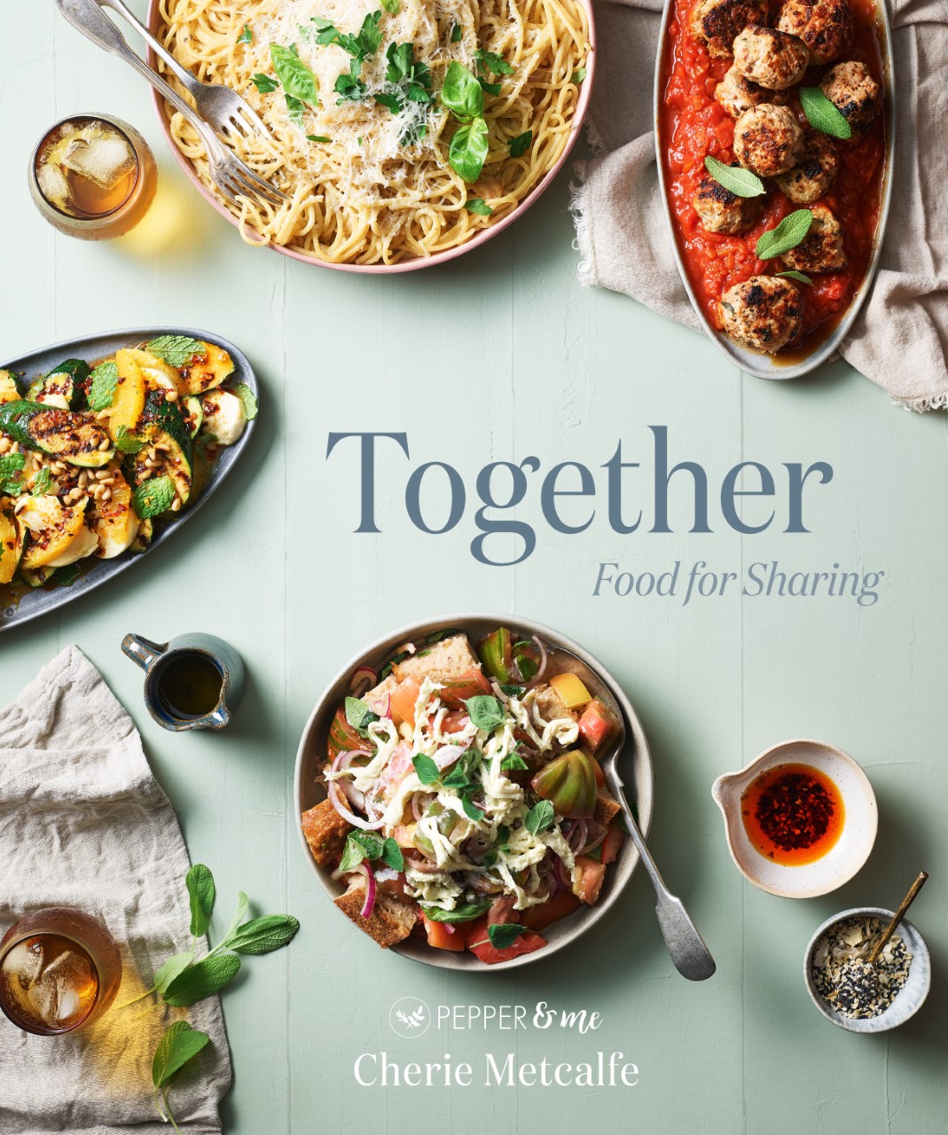 Together: Food For Sharing by Cherie Metcalfe, photography by Melanie Jenkins (Flash Studios), published by Allen & Unwin NZ, RRP. $45.