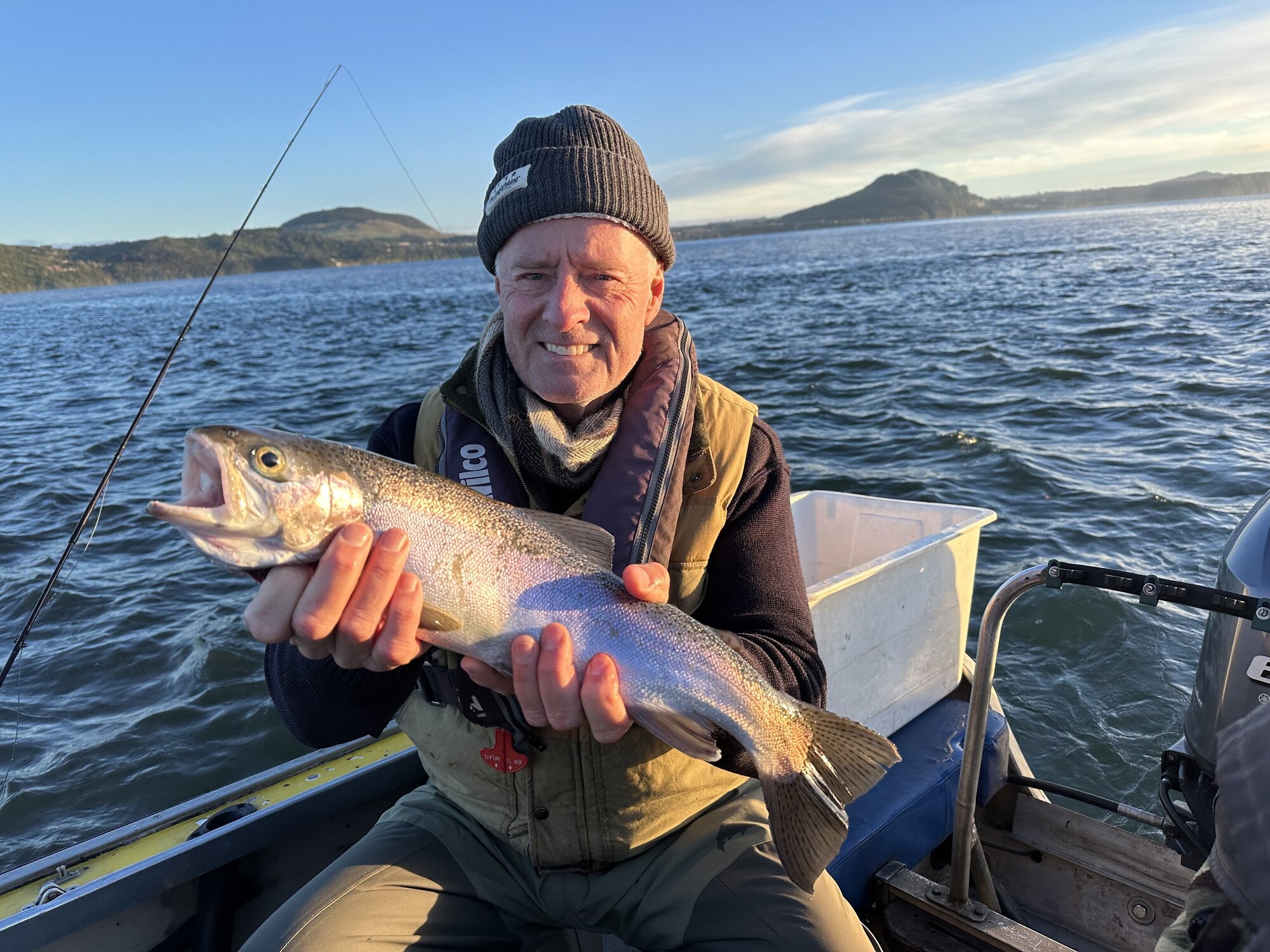  Wayne Wright jnr on Lake Taupō in 2024. He heads the family investment business, headquartered in Tauranga. Photo / Wayne Wright