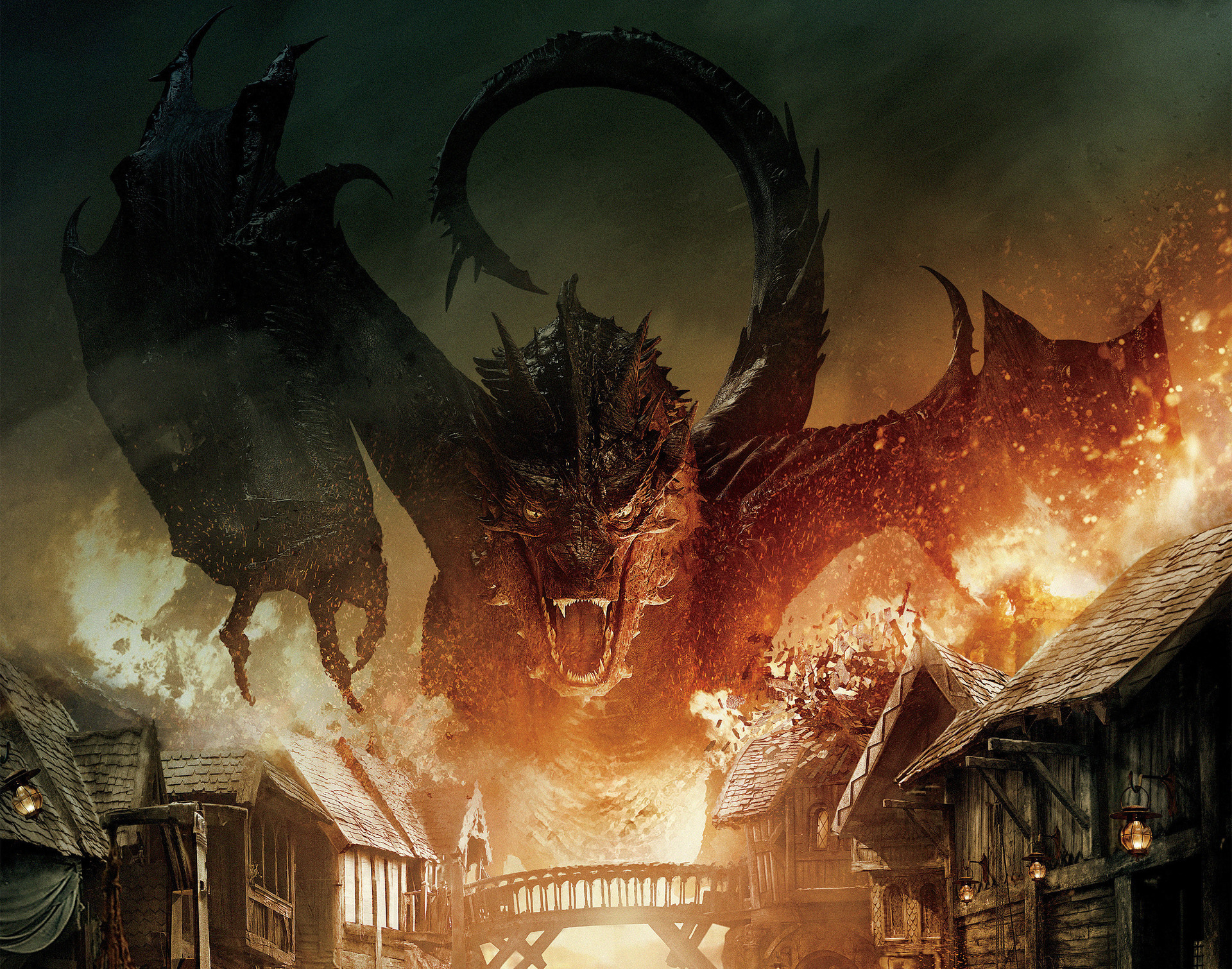 Smaug, created for the Hobbit trilogy, was a creation of Weta Digital. Photo / Supplied