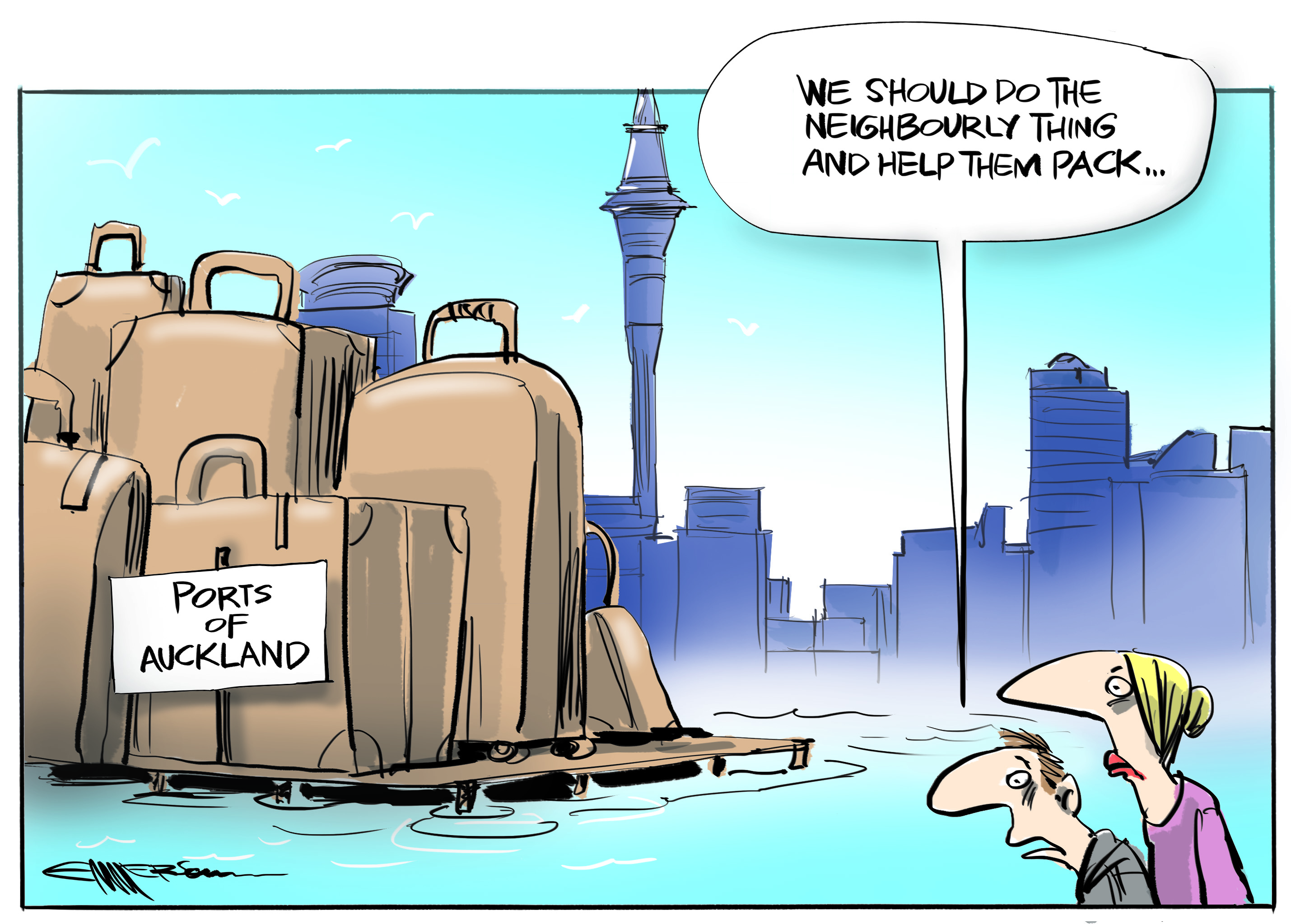Illustration / Rod Emmerson 