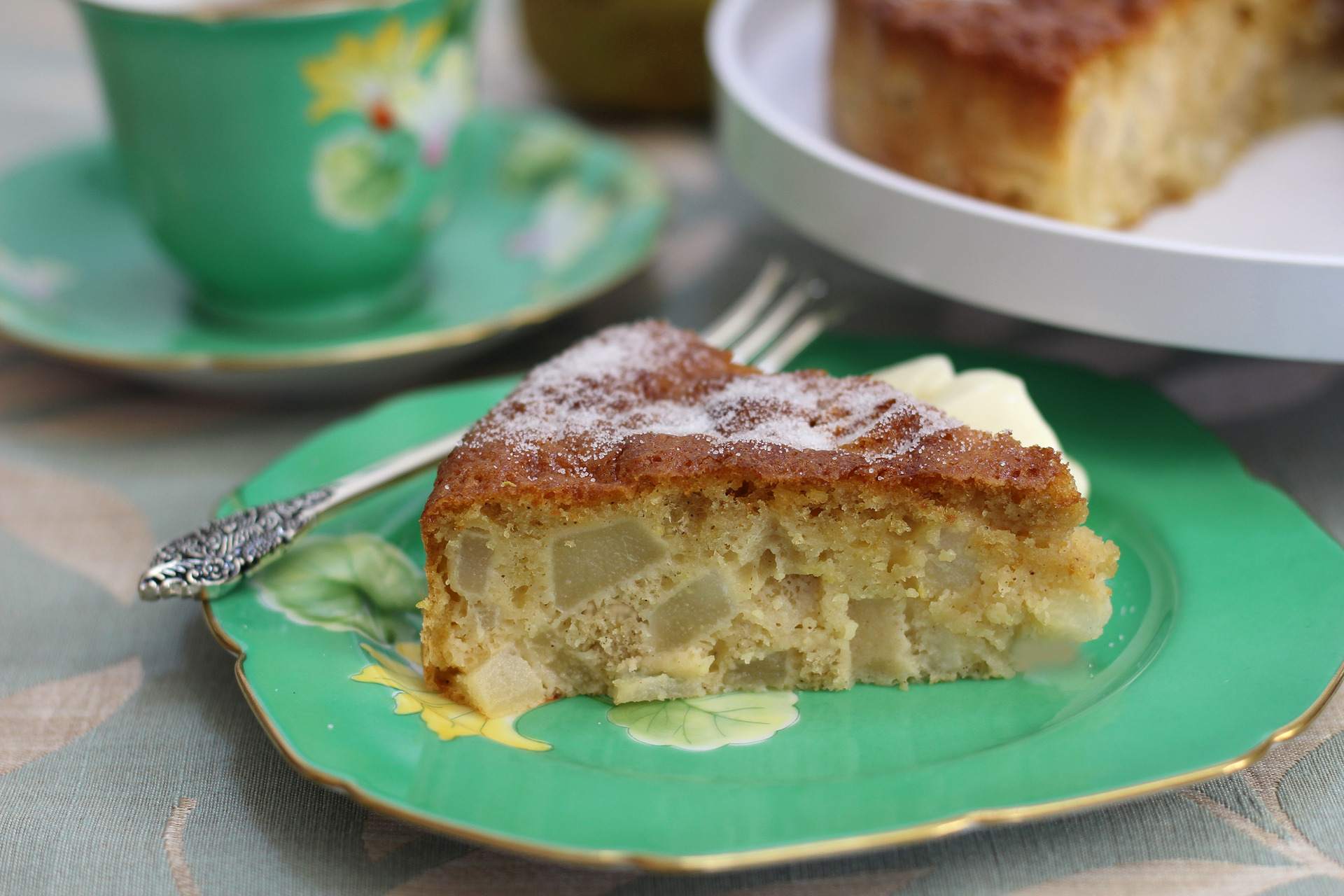 Chunky pear cake-image