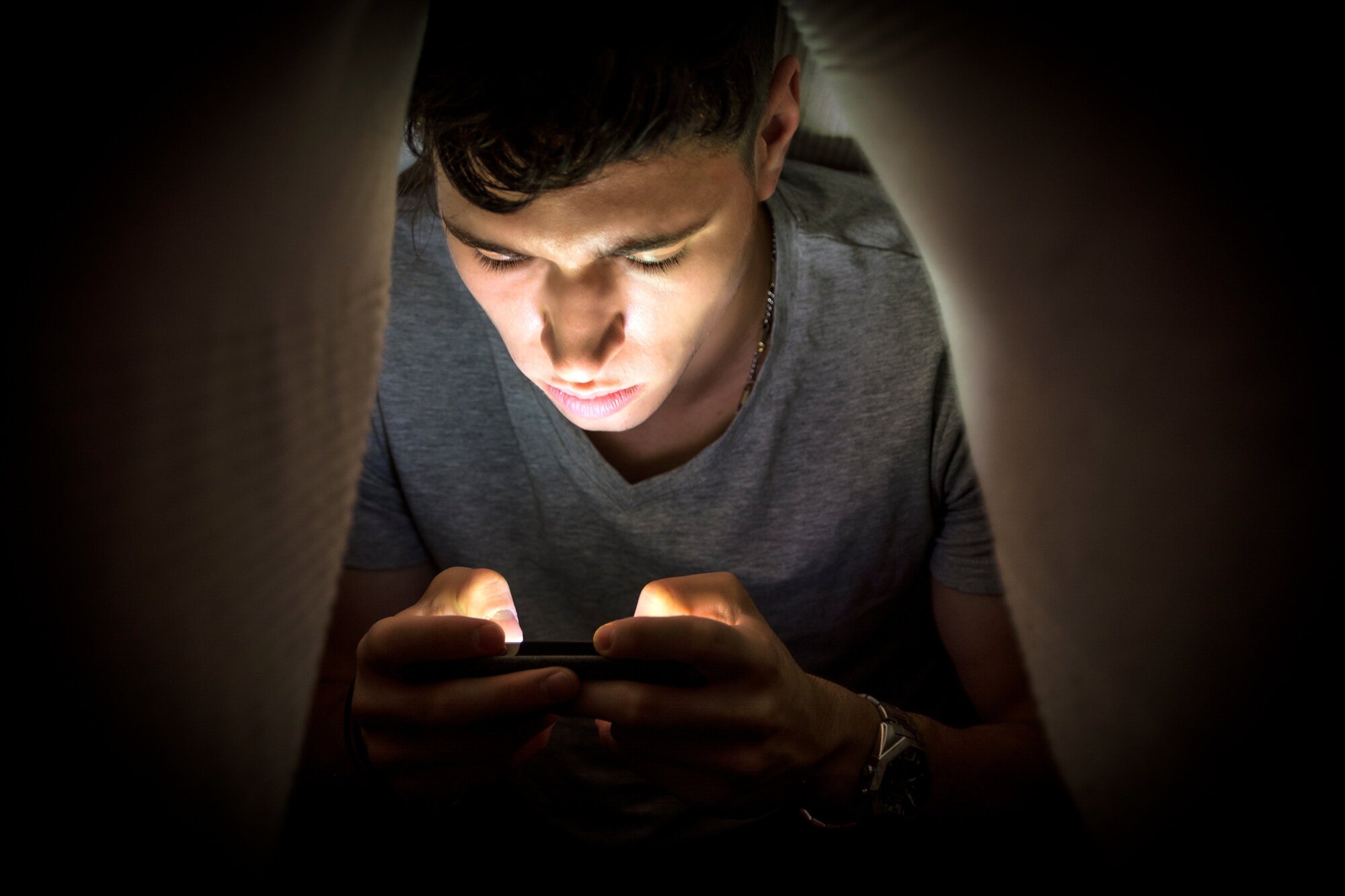 Teens are accessing platforms all hours of the day and night, the researchers say. Photo / 123rf