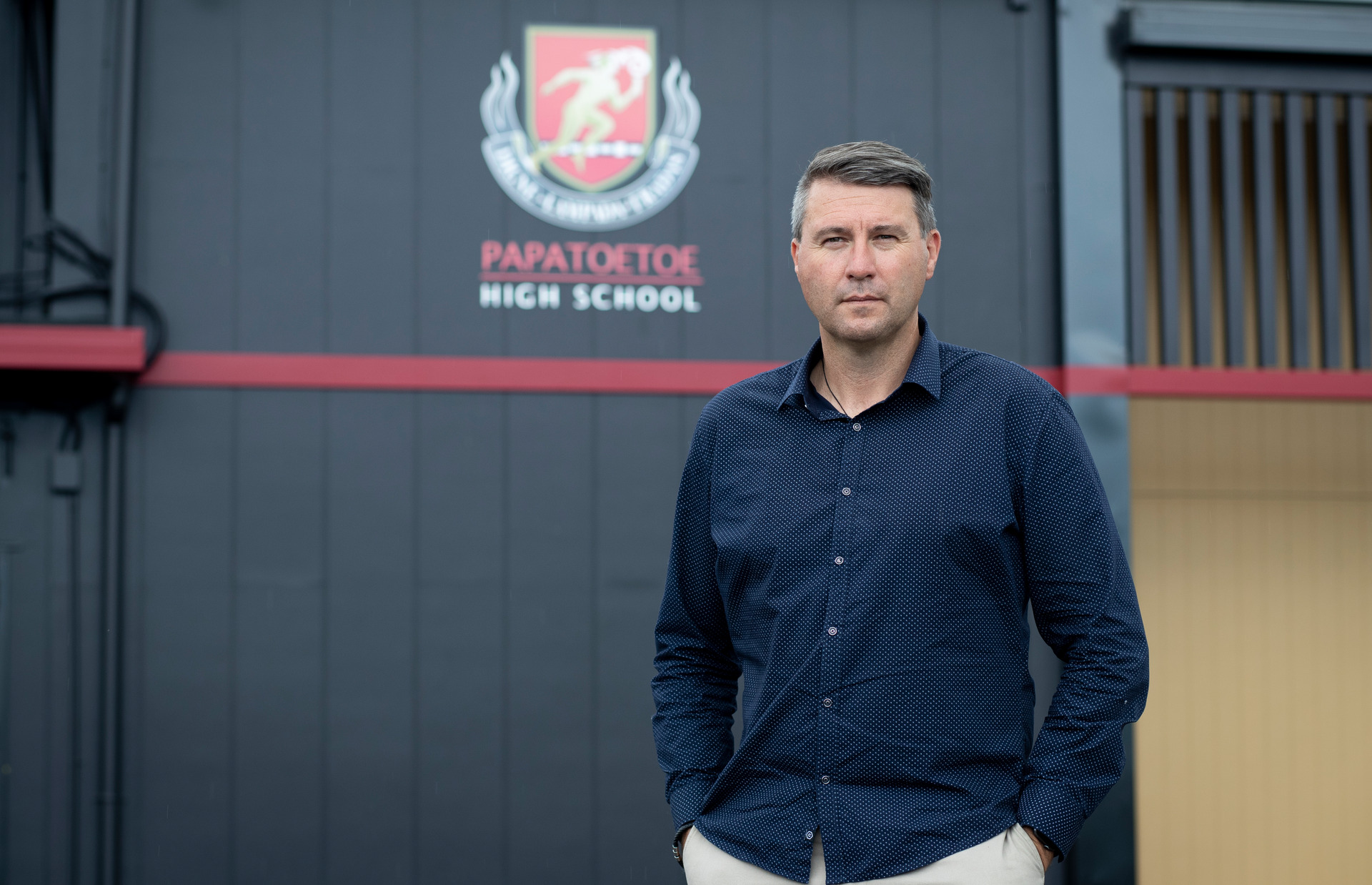 Papatoetoe High School principal Vaughan Couillault says it's virtually unheard for students to apply from out-of-zone based on their parent having attended the decile 3 school. Photo / Dean Purcell