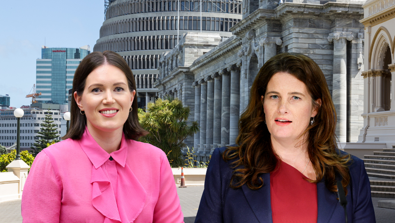 Minister of Internal Affairs Brooke van Velden (left) and Finance Minister Nicola Willis. Composite photo / Getty Images