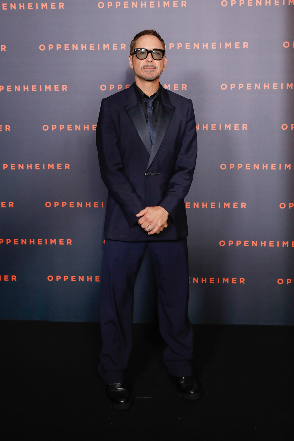Robert Downey Jr attends the ‘Oppenheimer’ premiere in Paris. Photo / Getty Images