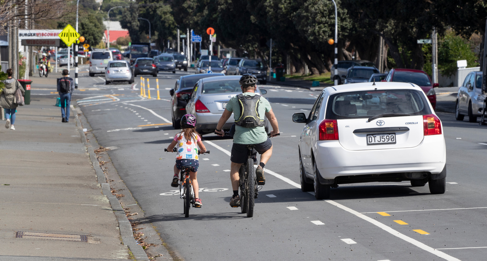Island Bay cycleway. Photo / Mark Mitchell
