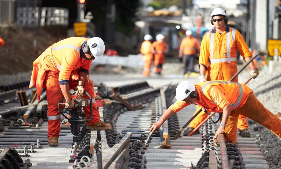 Extensive maintenance work is one of several programmes under way to upgrade Auckland’s rail network.