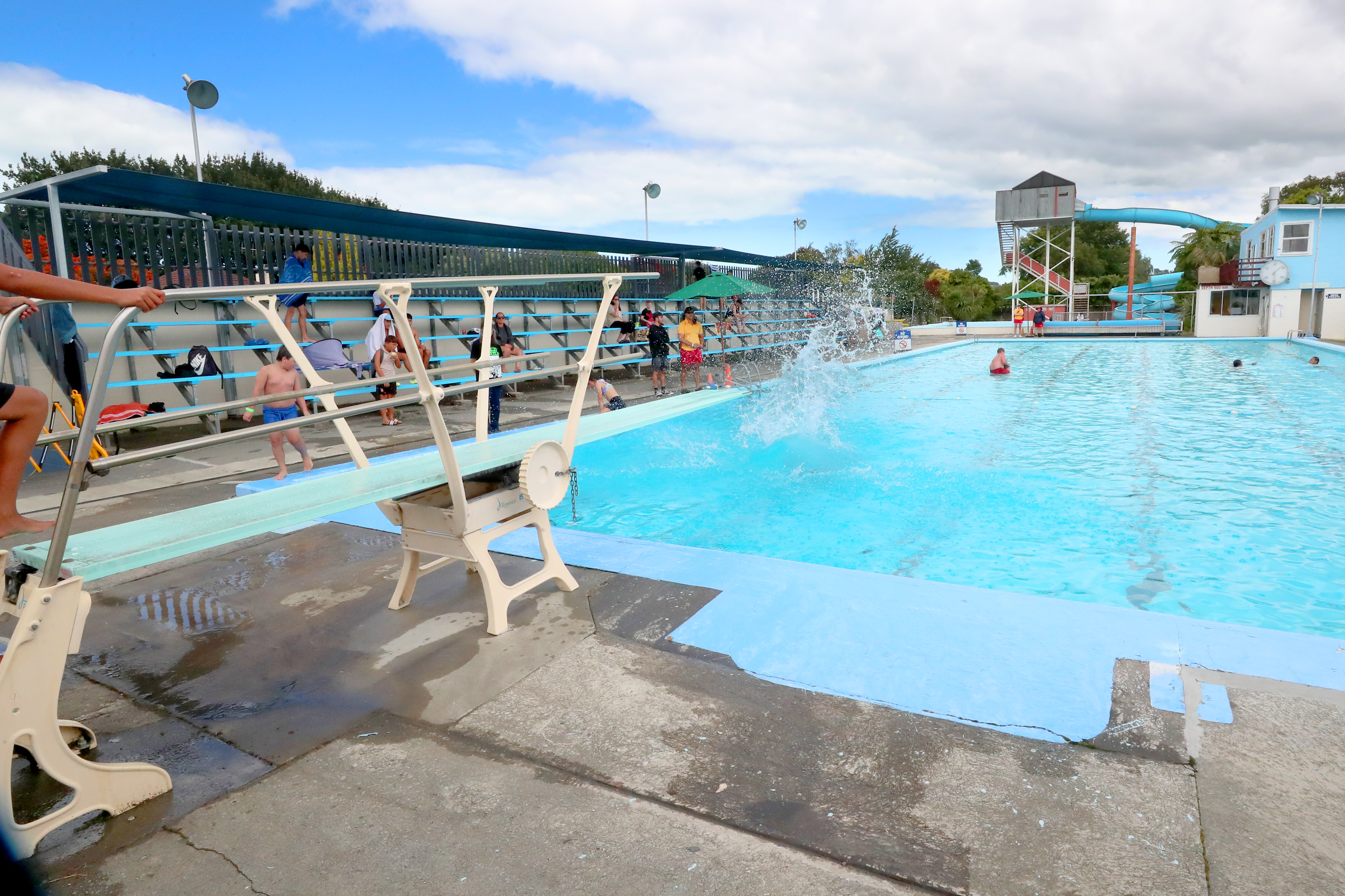 The pool was open from January to April this year. Photo / Bevan Conley