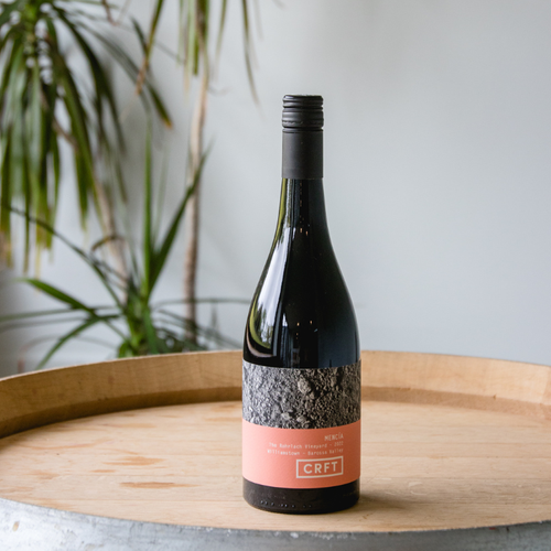 CRFT’s 2022 Mencia, “a dark, juicy and plush wine with notes of berry, cinnamon and liquorice.”