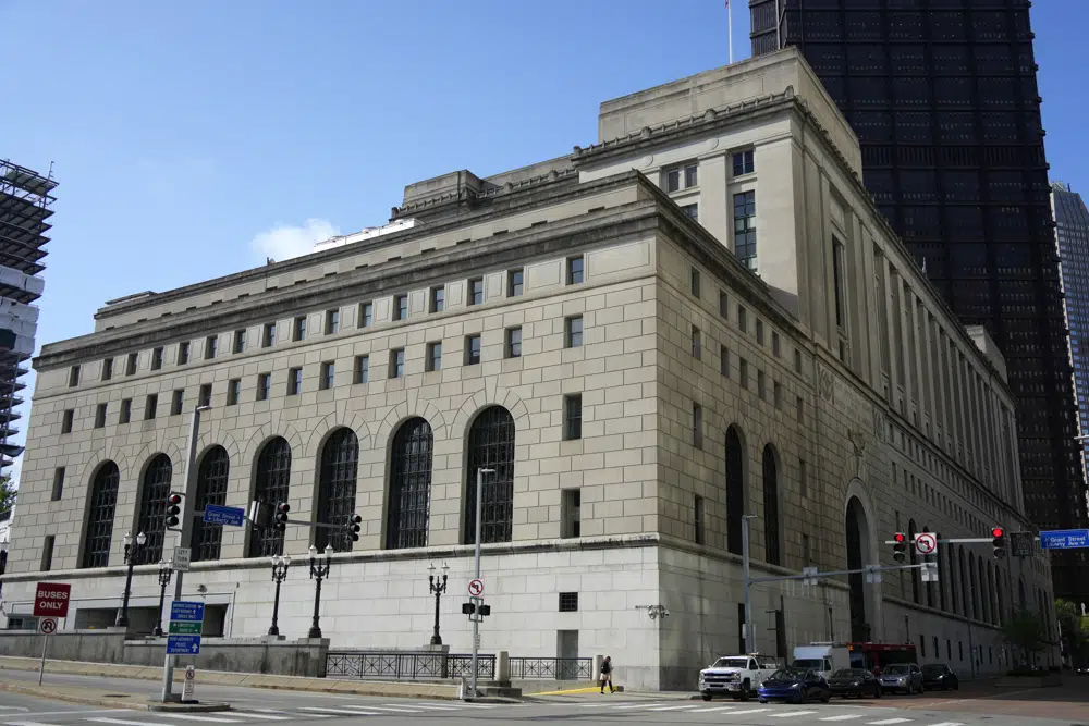 The Federal Courthouse in downtown Pittsburgh. Photo / AP
