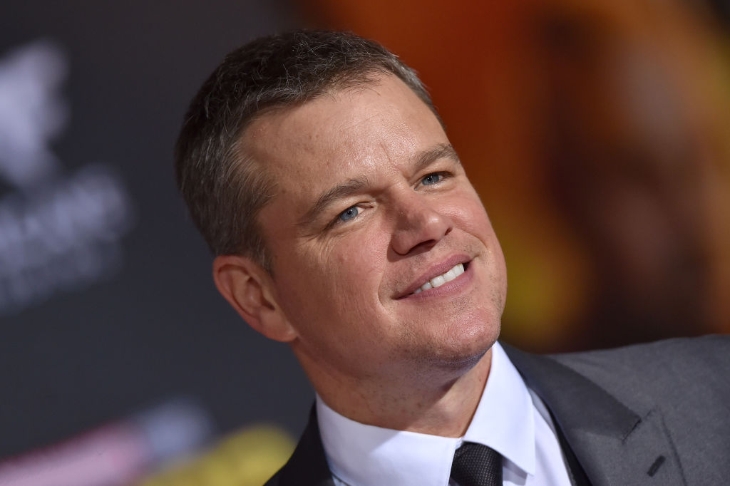 Actor Matt Damon is friends with Chris Hemsworth.  Photo / FilmMagic