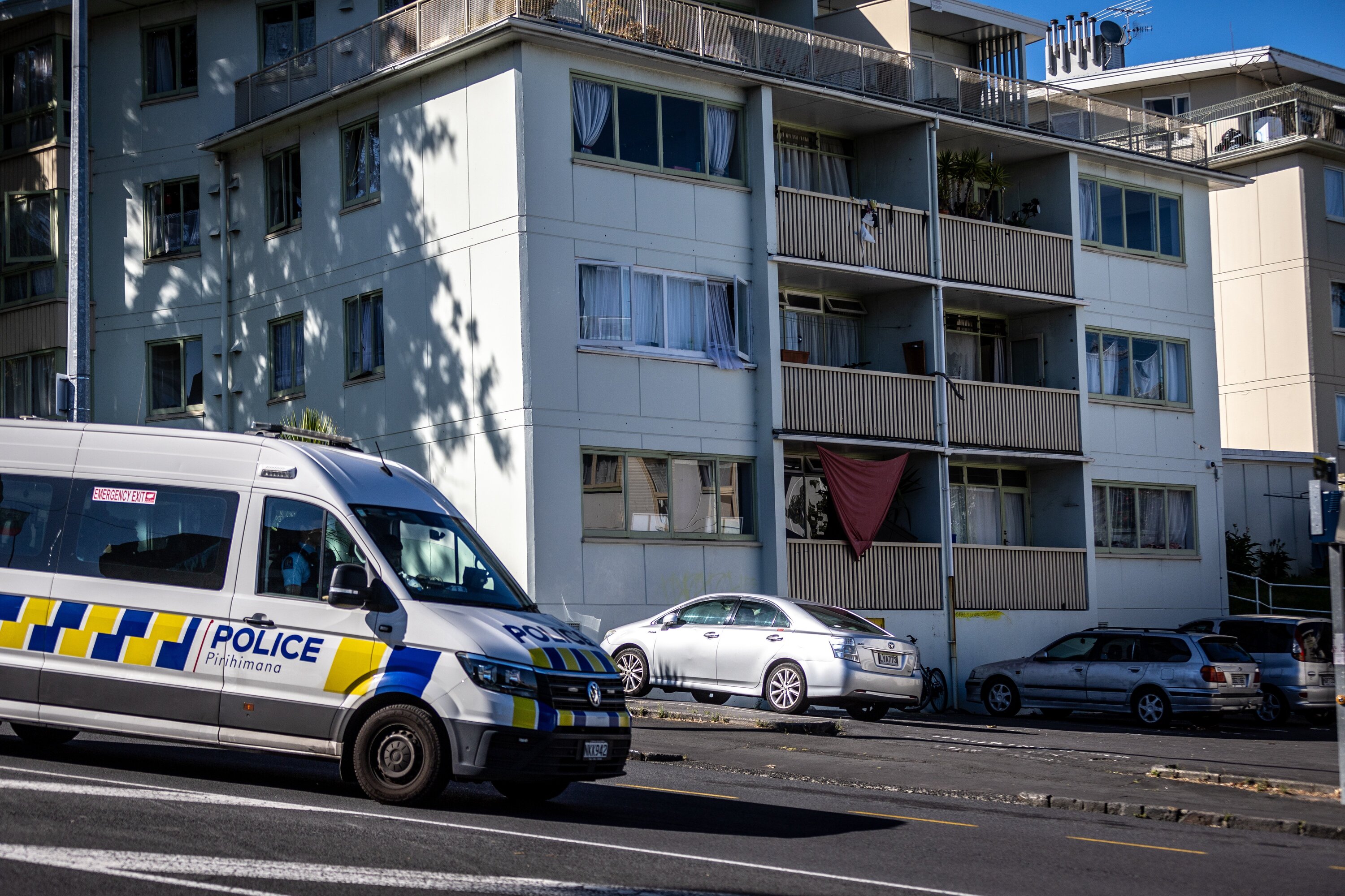 Kāinga Ora housing in Auckland's Parnell. Photo / Michael Craig