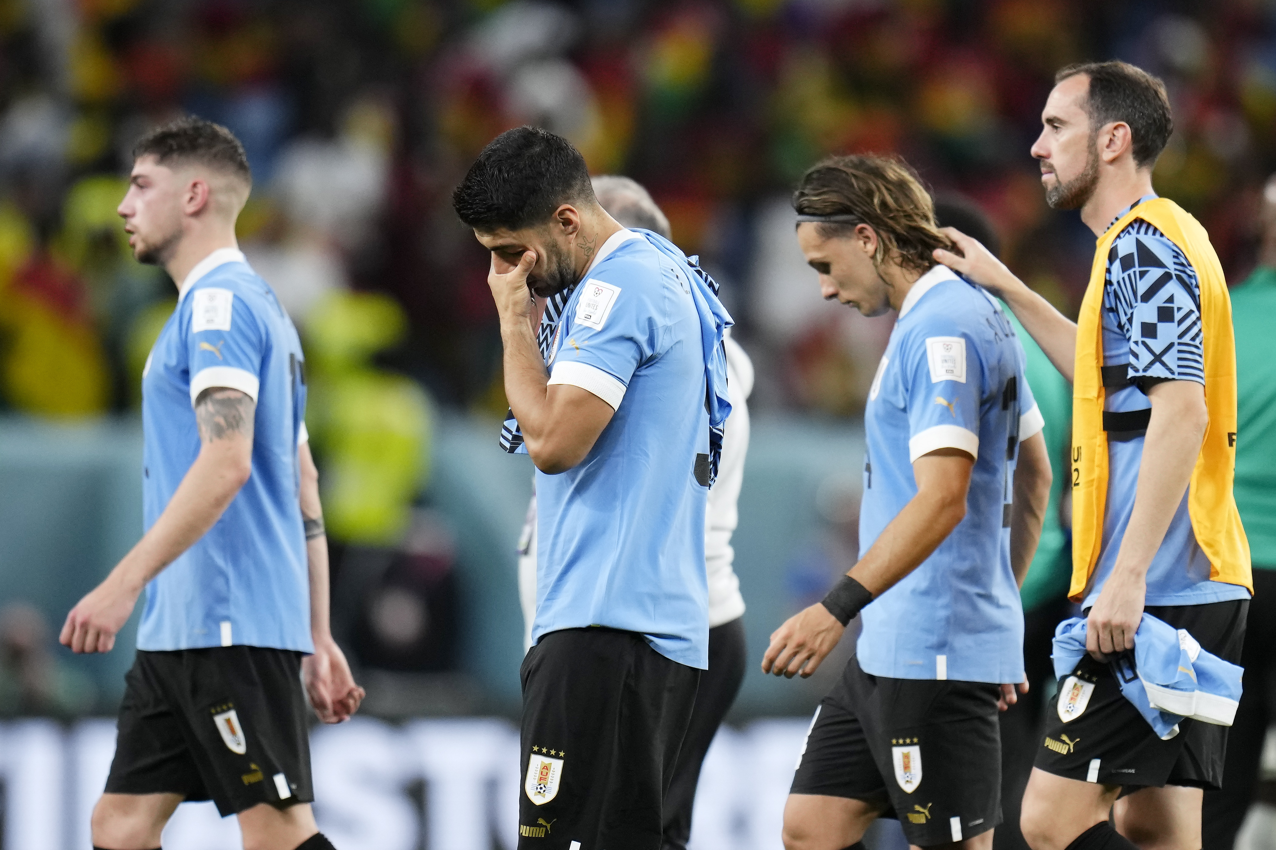 Fifa World Cup 2022: Luis Suarez cries as Uruguay beat Ghana but both teams  out - NZ Herald