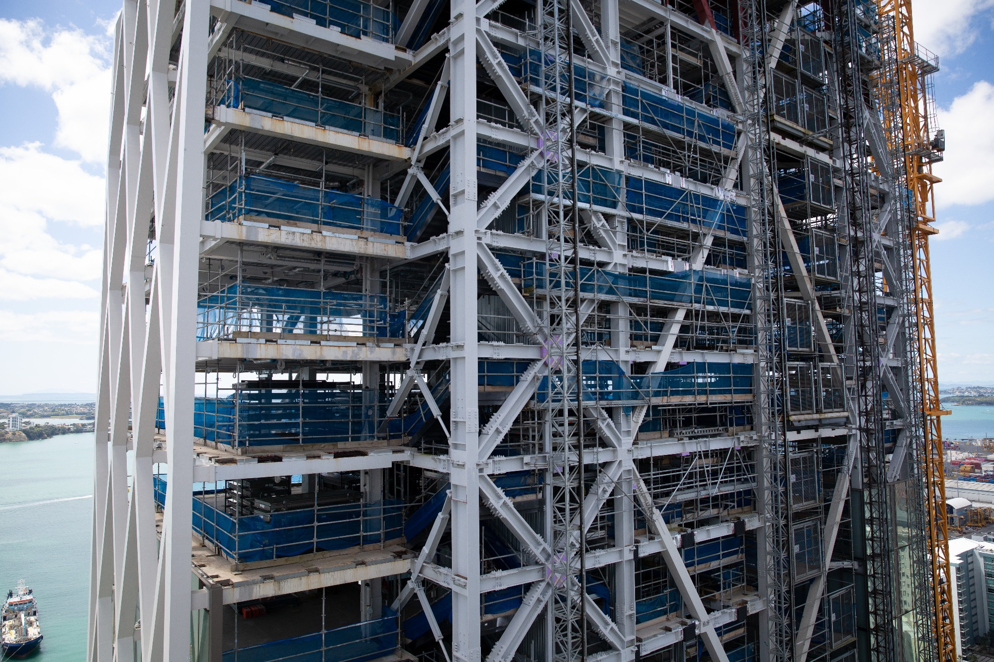 The Seascape tower in Auckland's CBD. Image / Sylvie Whinray
