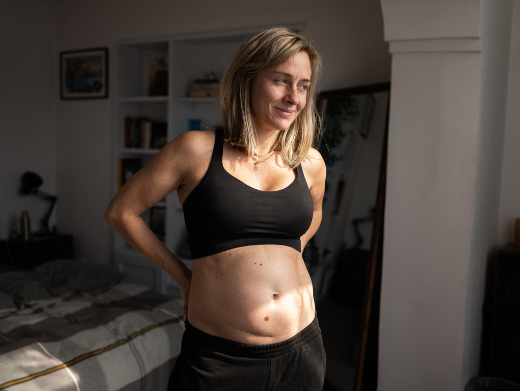 Pregnant New Zealand journalist Charlotte Bellis was denied emergency allocation for MIQ, and is stuck in Afghanistan. Photo / Jim Huylebroek